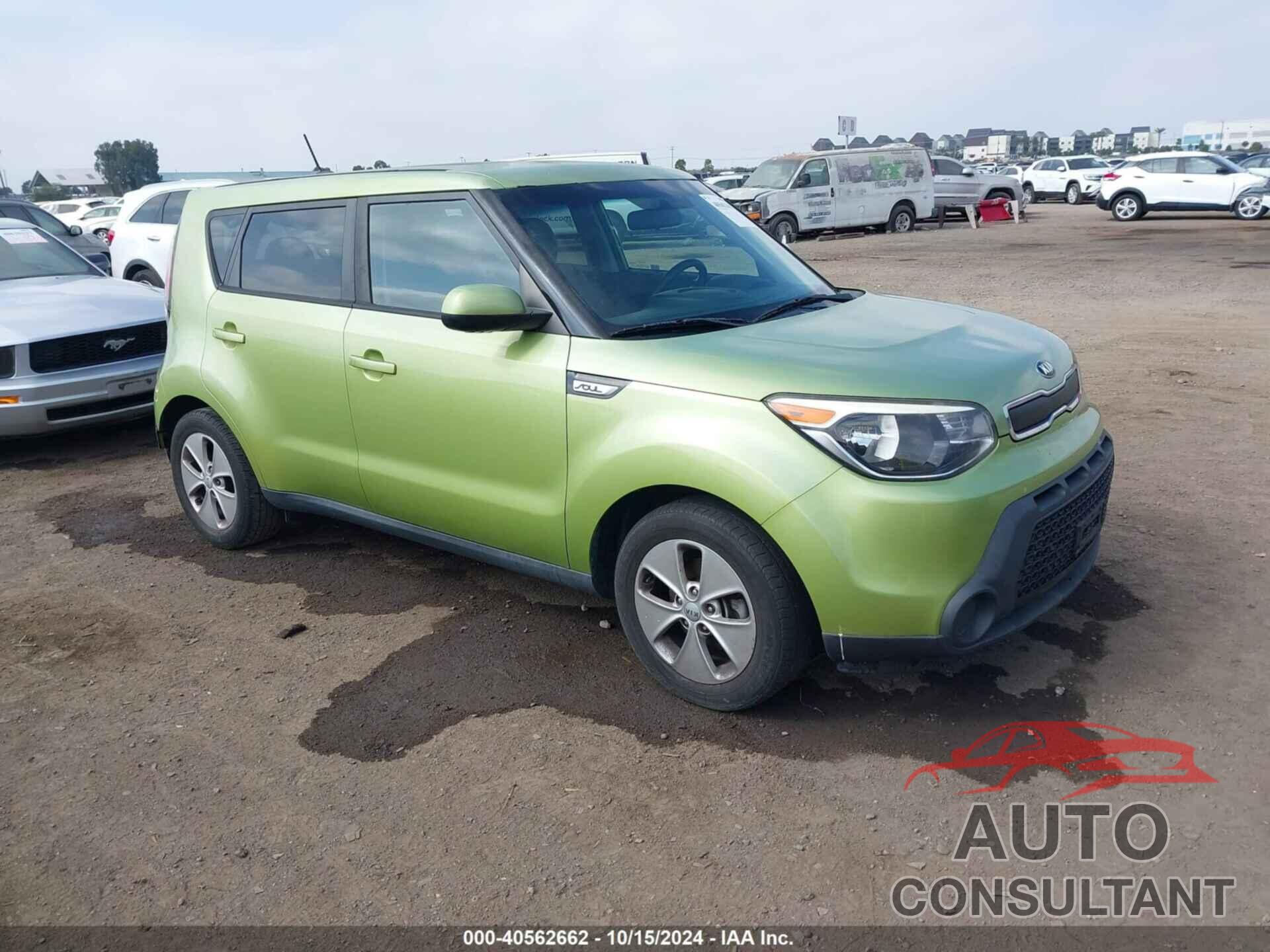 KIA SOUL 2016 - KNDJN2A27G7836133