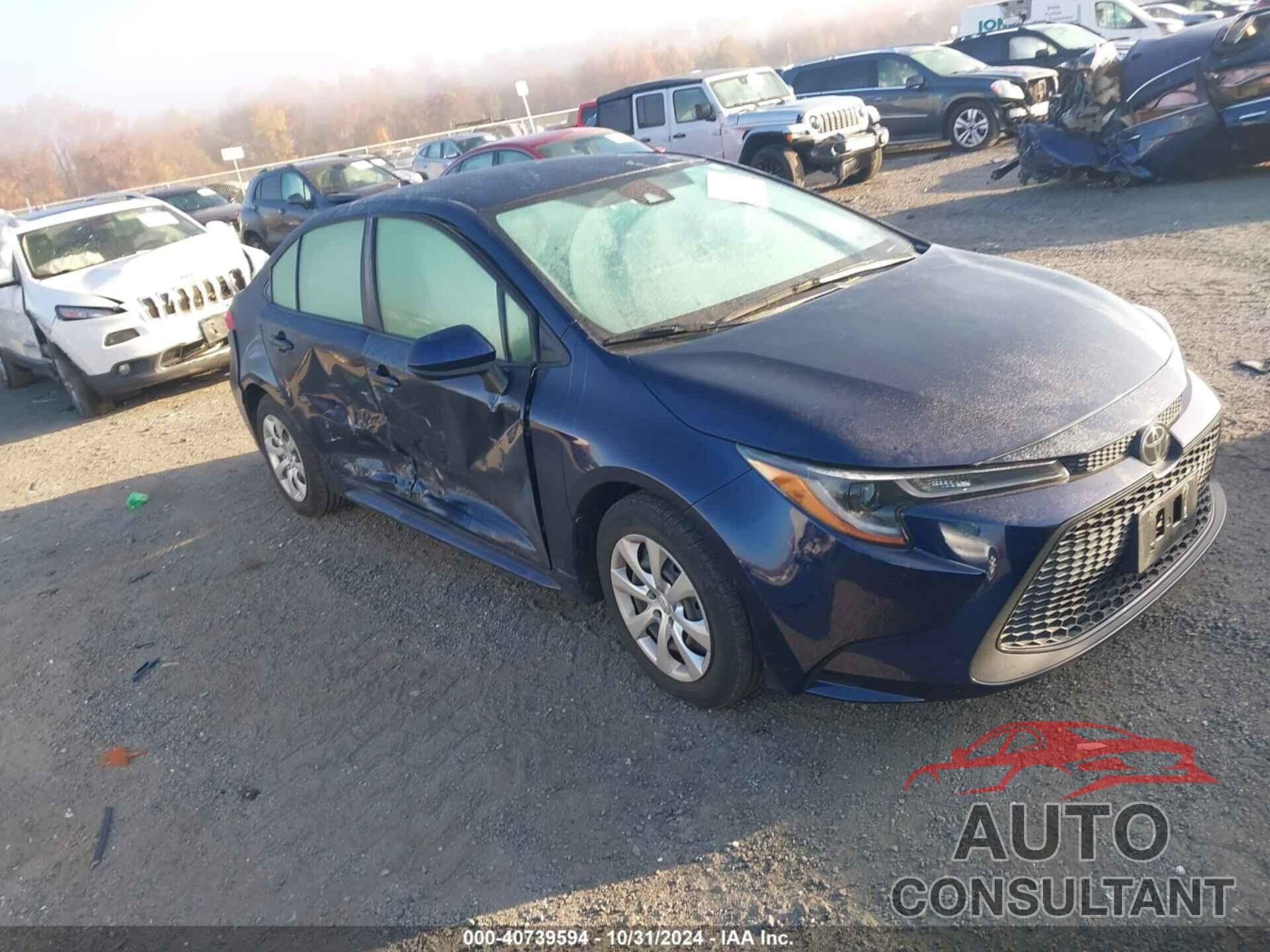 TOYOTA COROLLA 2020 - JTDEPRAE0LJ011868