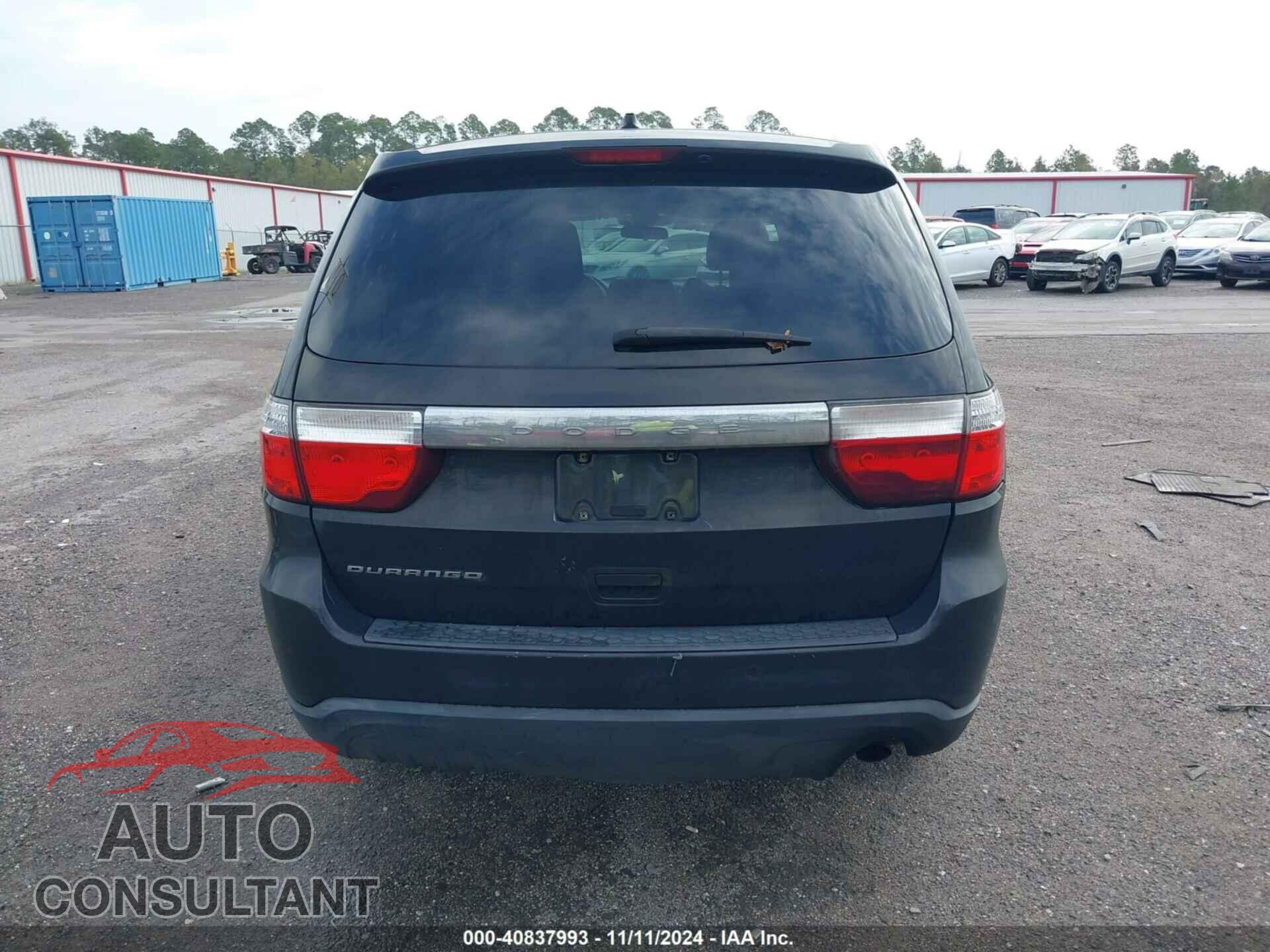 DODGE DURANGO 2012 - 1C4RDHAG8CC146705