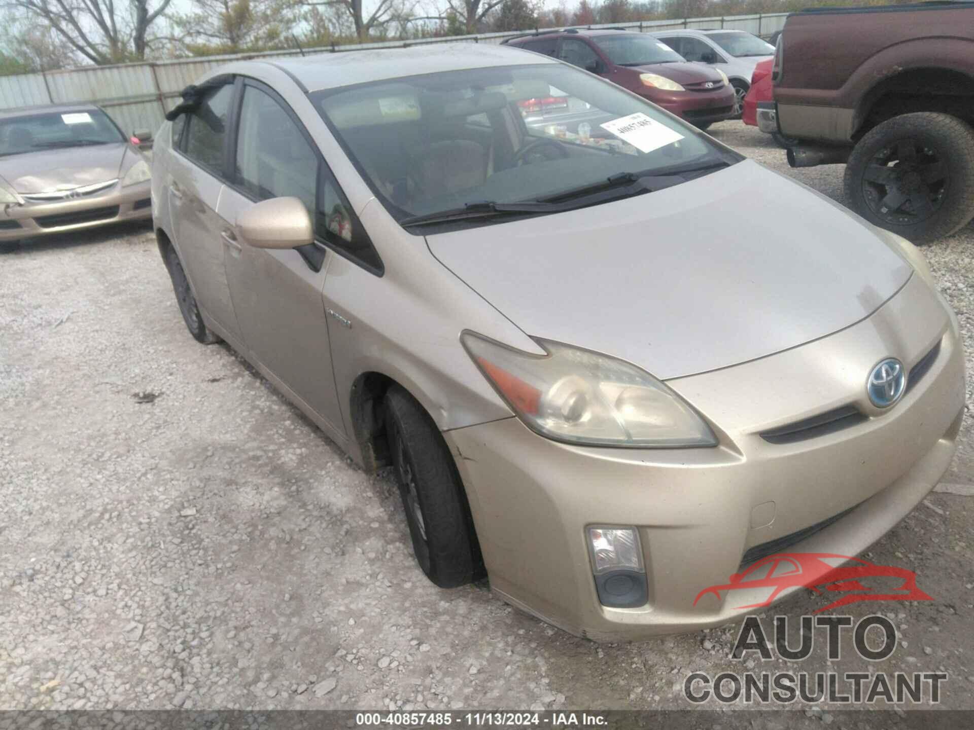 TOYOTA PRIUS 2010 - JTDKN3DU4A0042701