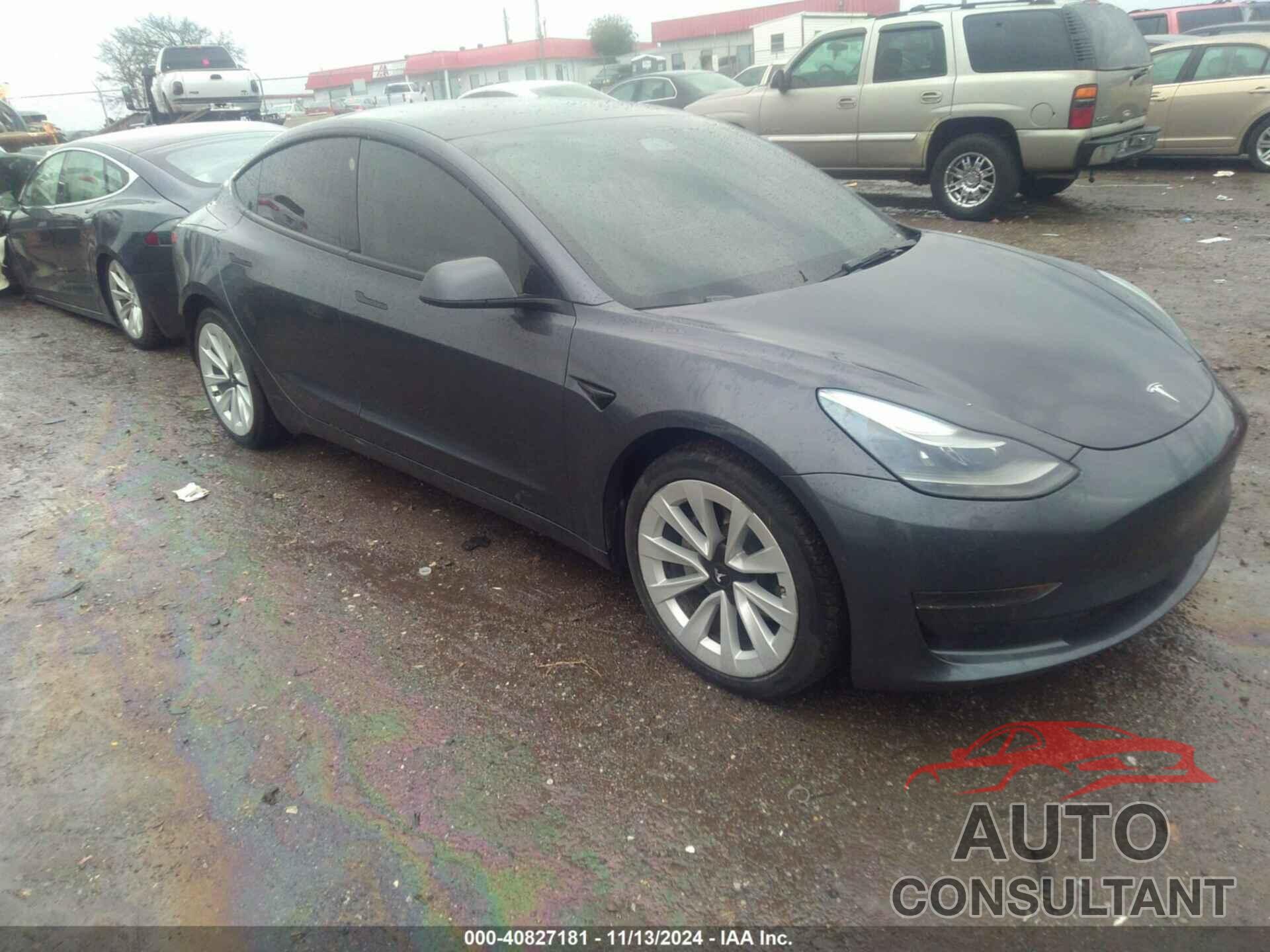 TESLA MODEL 3 2022 - 5YJ3E1EA9NF116828