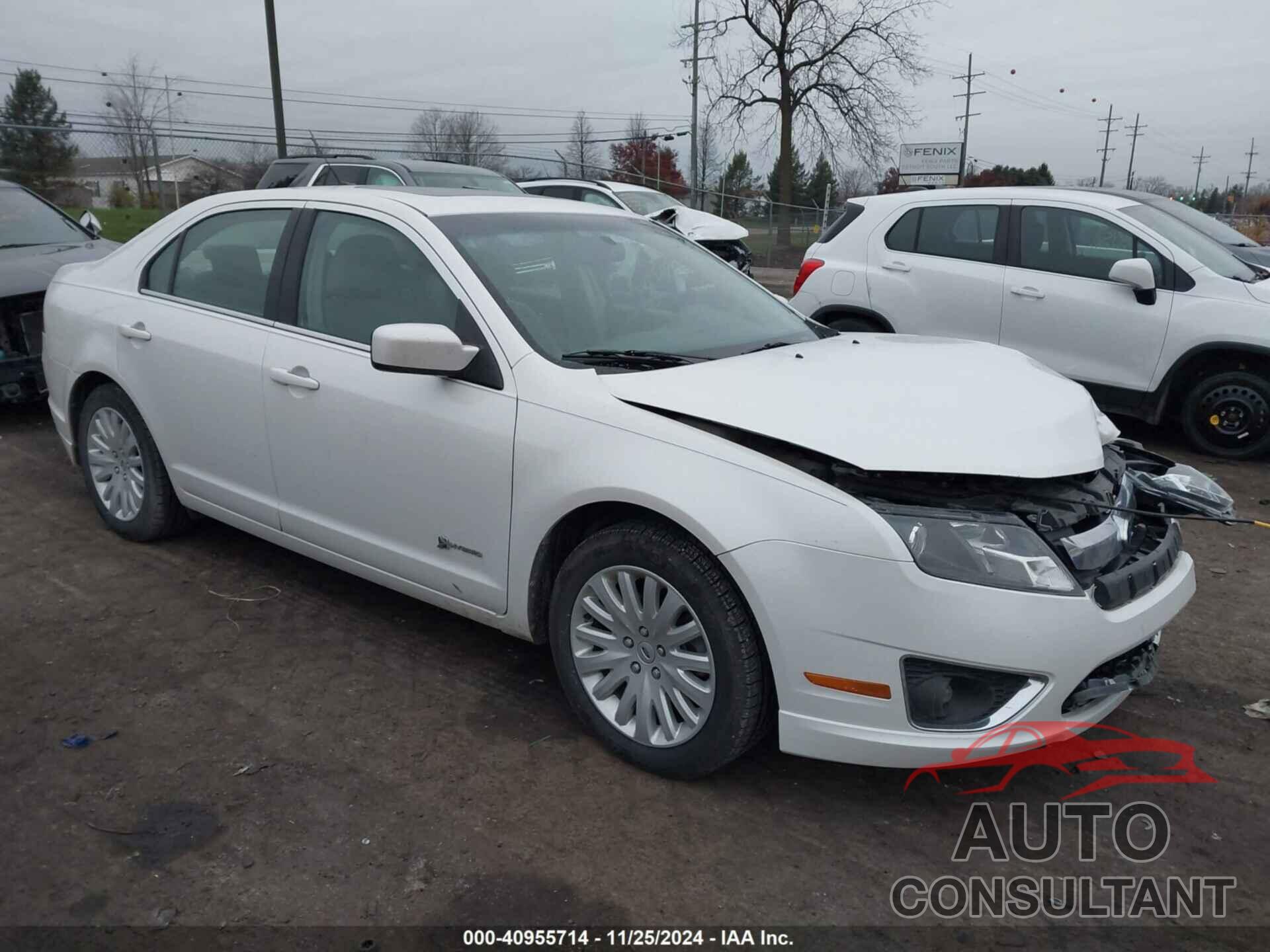FORD FUSION HYBRID 2010 - 3FADP0L3XAR305631