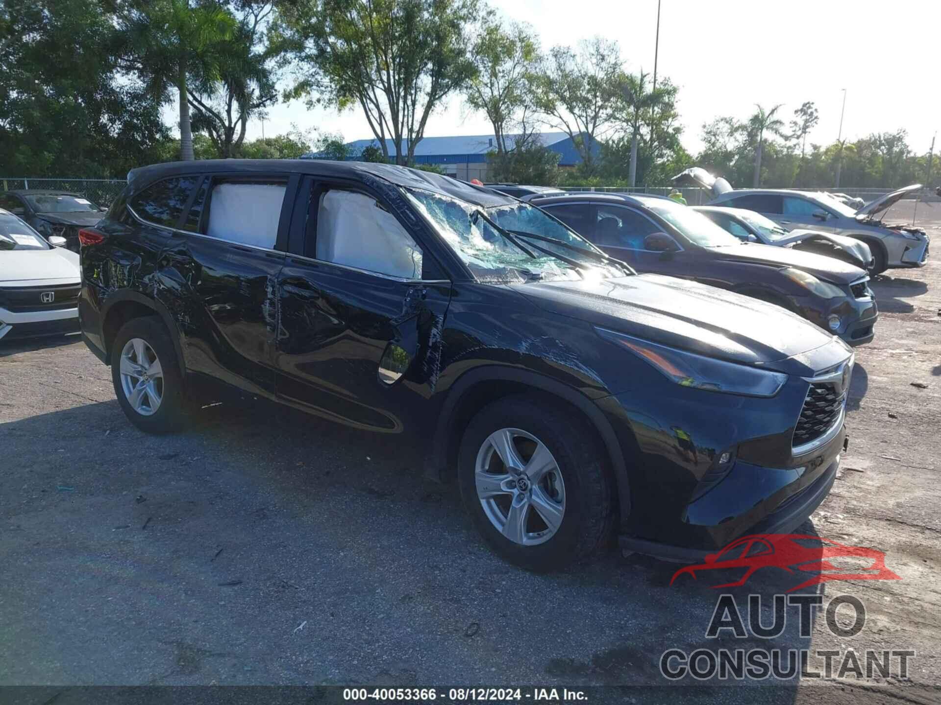 TOYOTA HIGHLANDER 2023 - 5TDKDRAH9PS044768