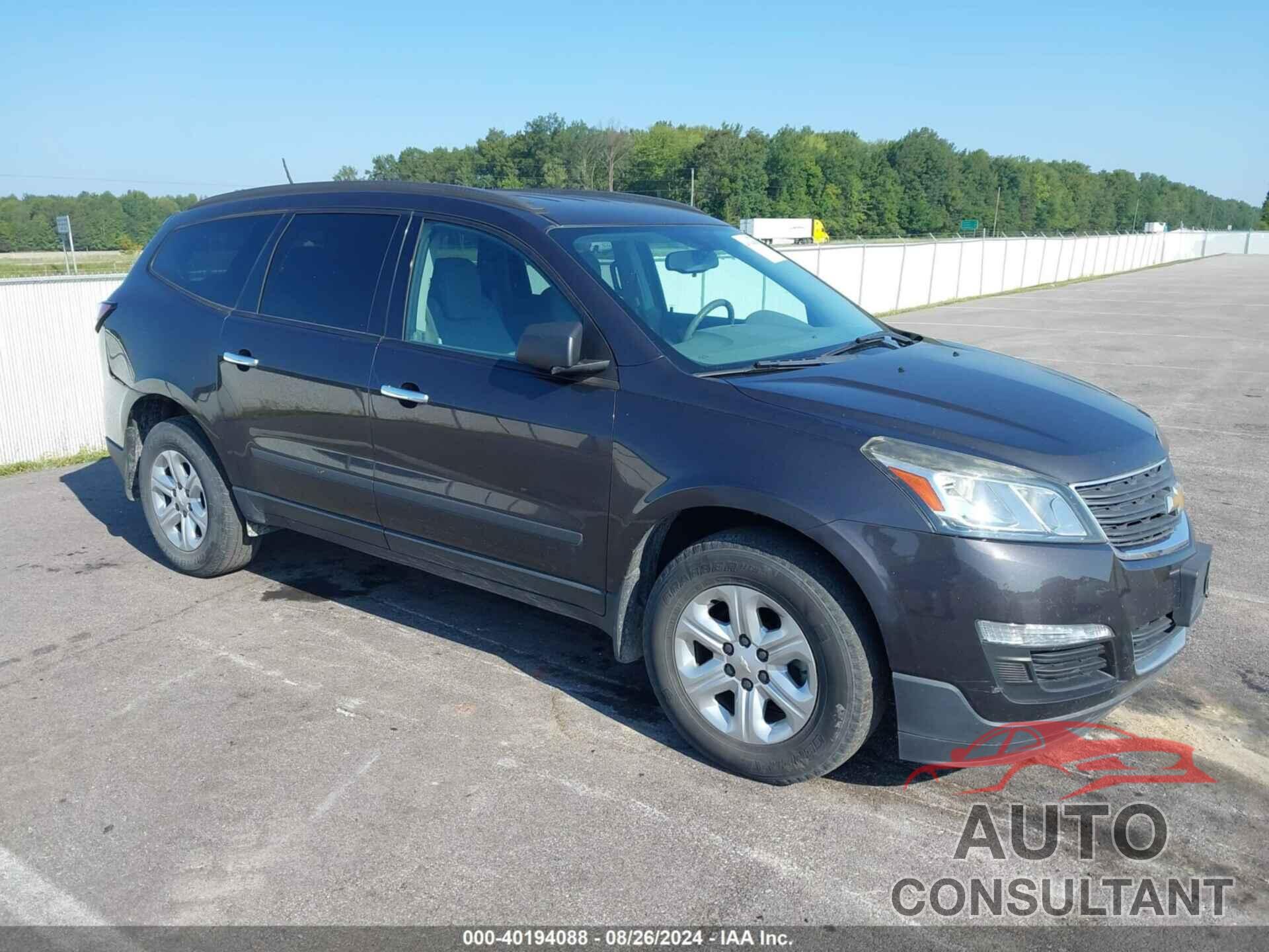 CHEVROLET TRAVERSE 2016 - 1GNKRFED5GJ221151