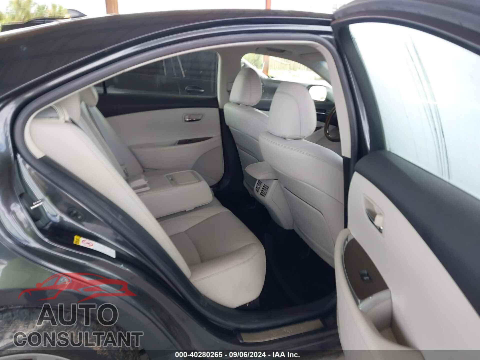 LEXUS ES 350 2011 - JTHBK1EG0B2422287