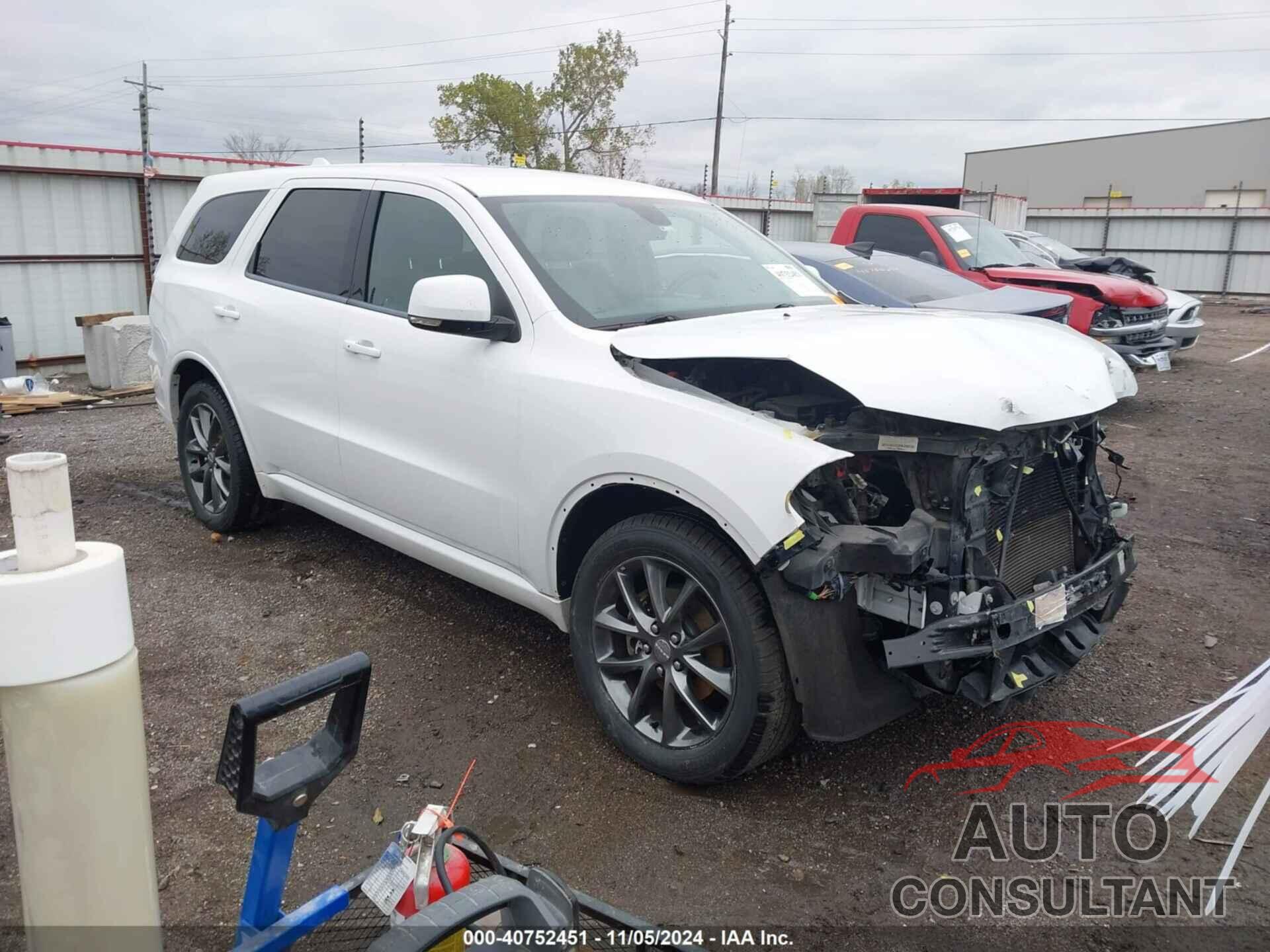 DODGE DURANGO 2017 - 1C4RDJDG4HC897200