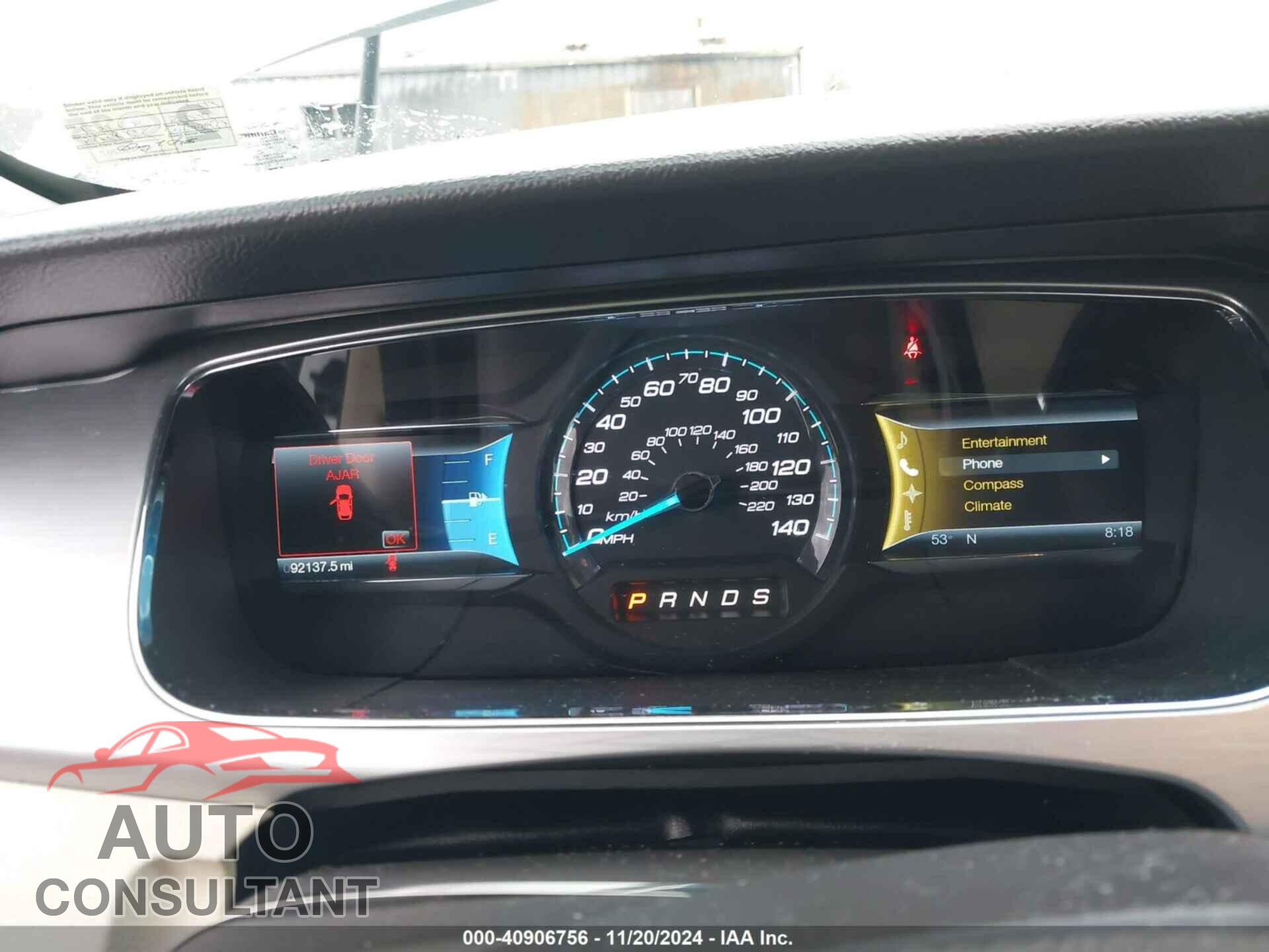 FORD TAURUS 2013 - 1FAHP2E82DG111449