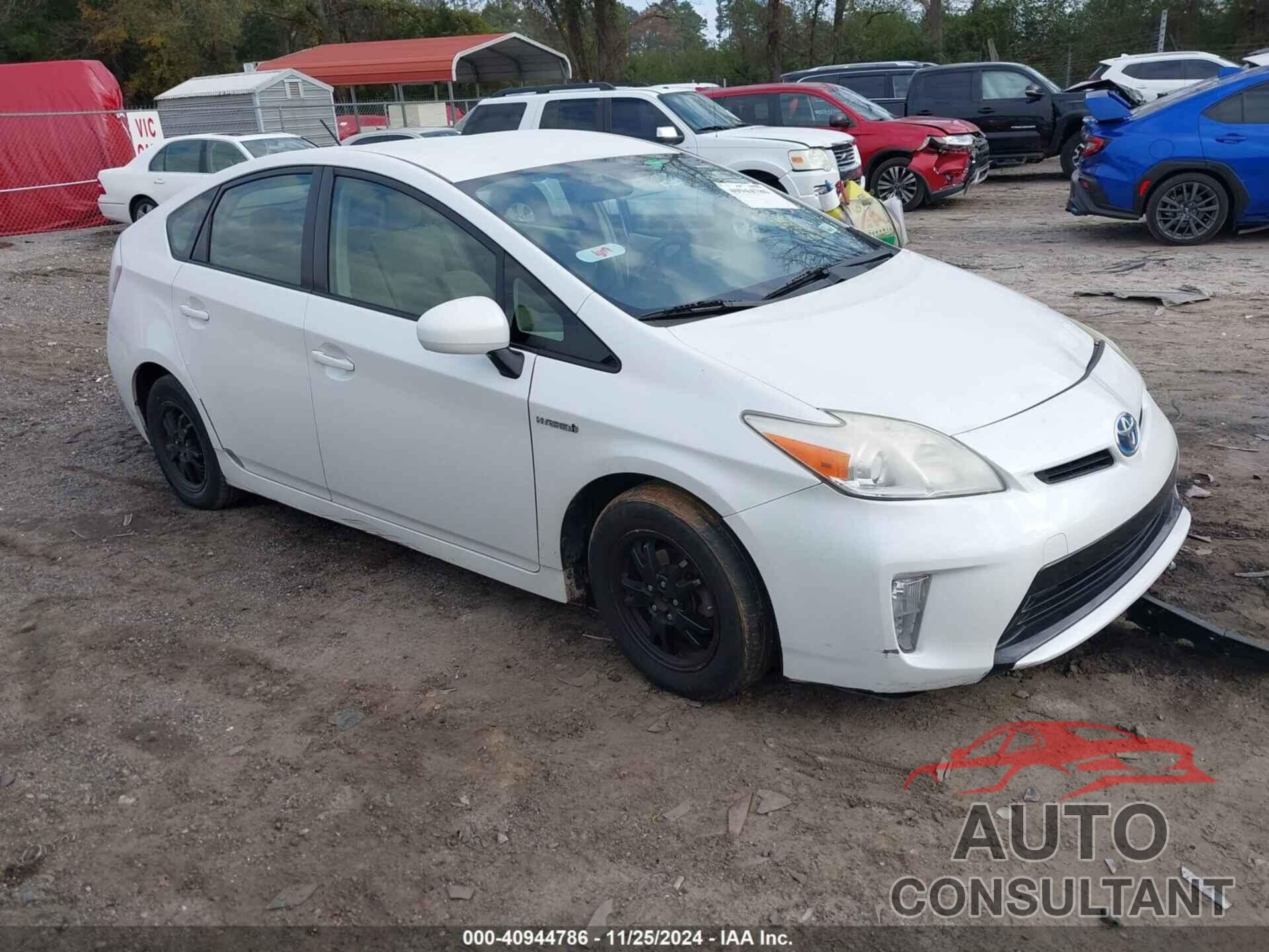 TOYOTA PRIUS 2013 - JTDKN3DU0D5560148