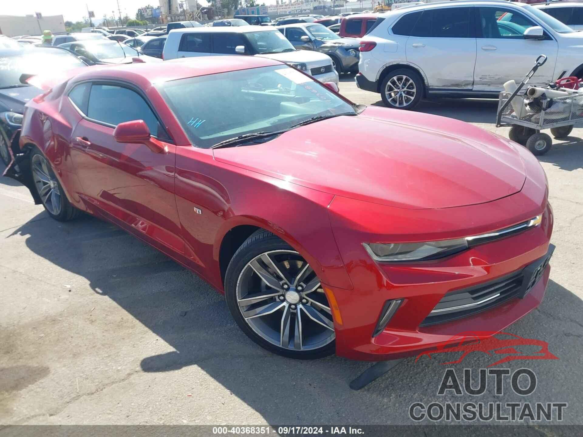 CHEVROLET CAMARO 2018 - 1G1FB1RS6J0182103