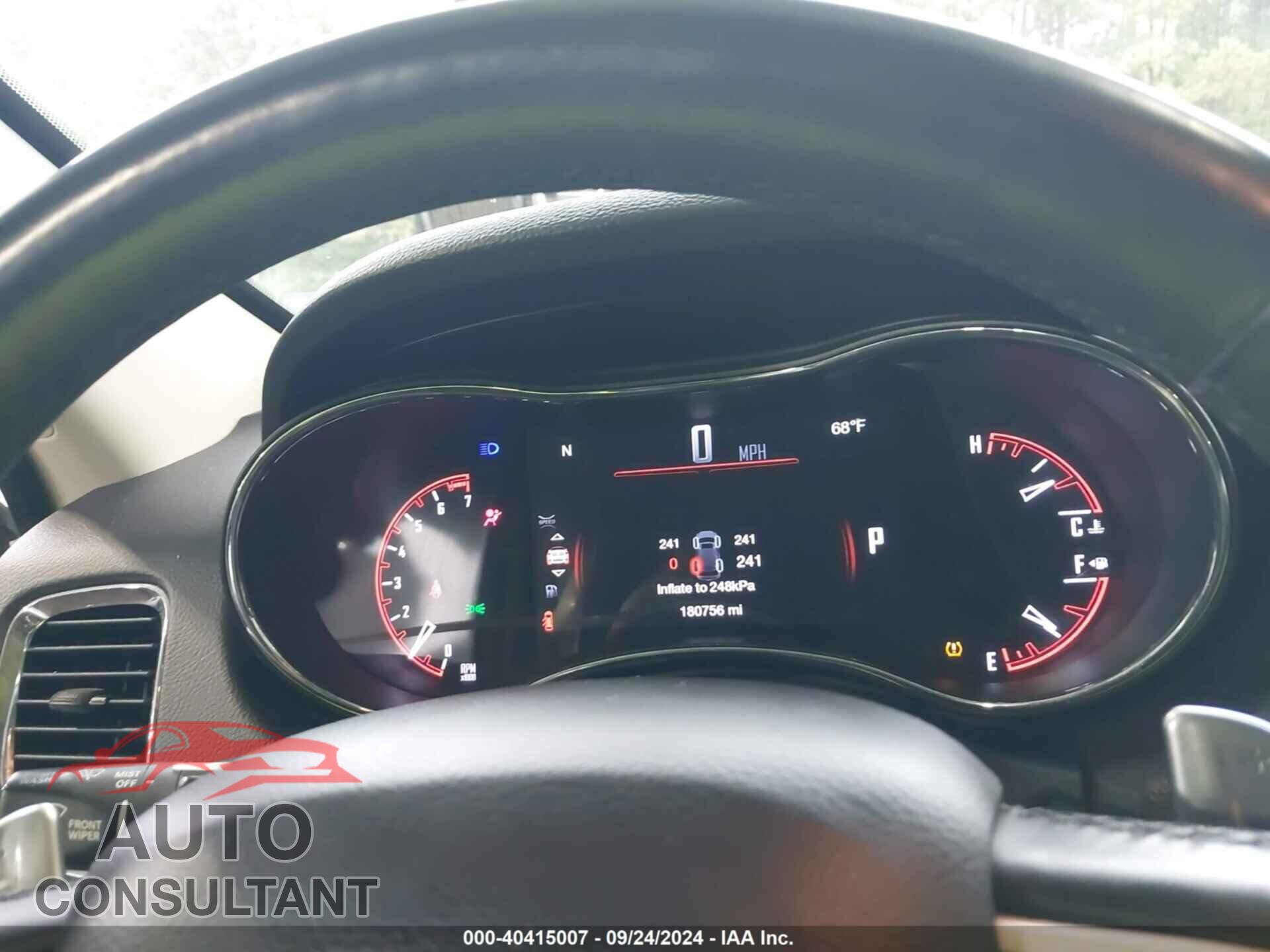DODGE DURANGO 2017 - 1C4RDJAG5HC960759