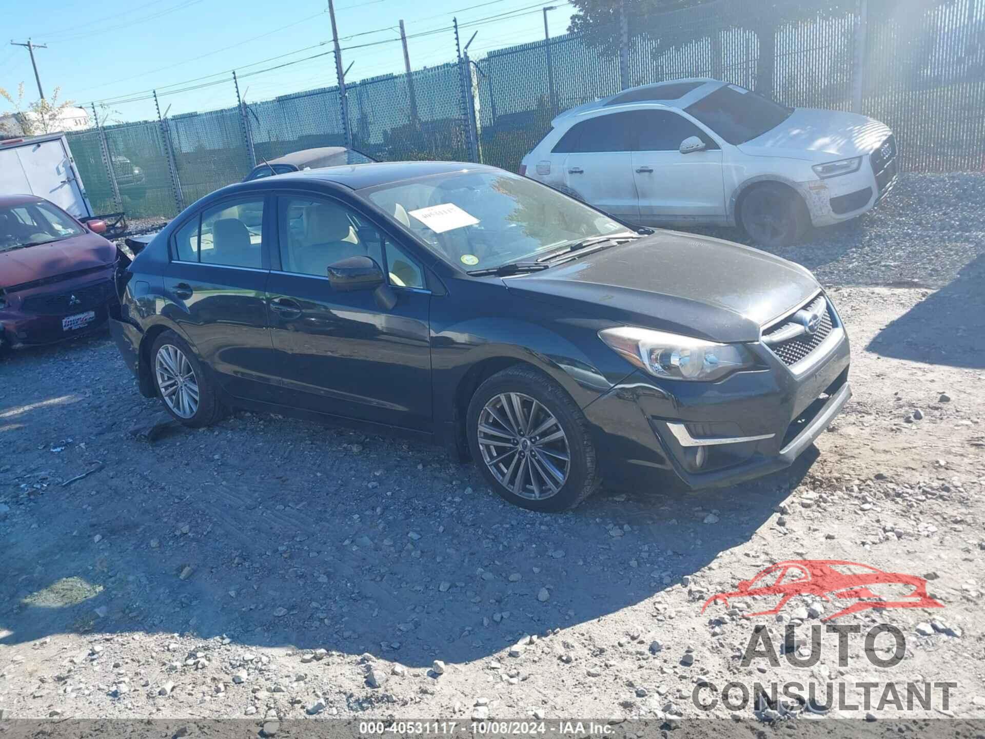 SUBARU IMPREZA 2016 - JF1GJAF69GH011139