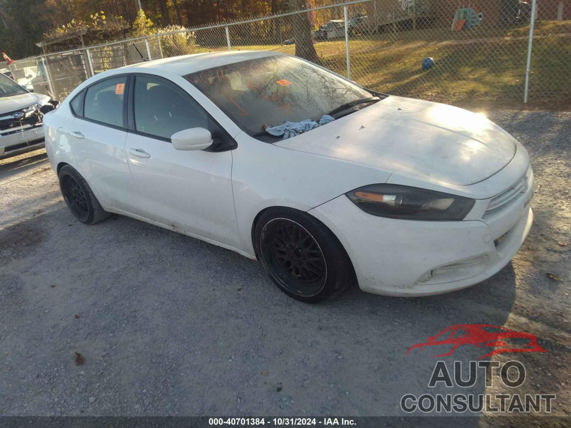 DODGE DART 2015 - 1C3CDFBB0FD118929