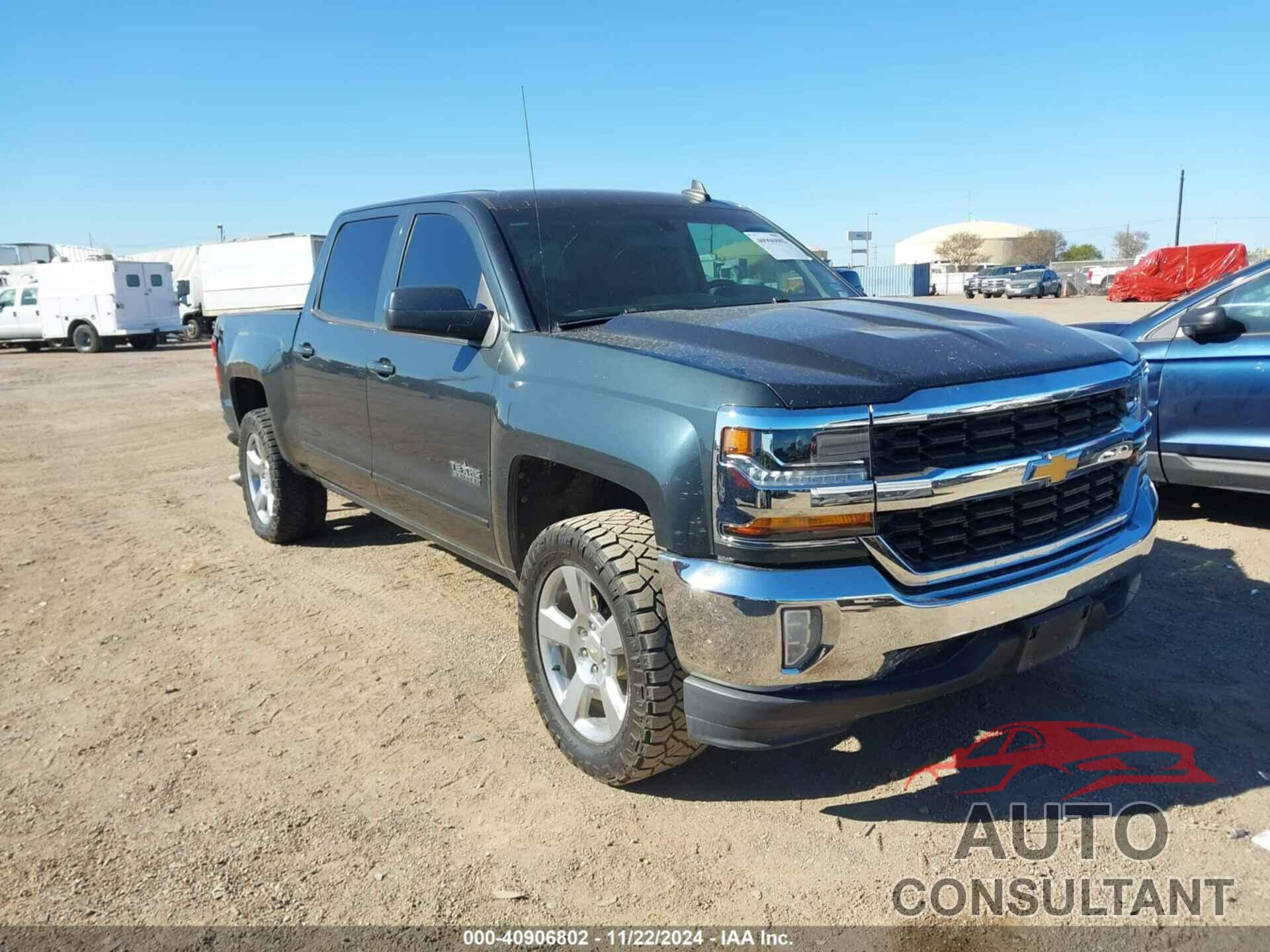 CHEVROLET SILVERADO 1500 2018 - 3GCPCREC9JG519798