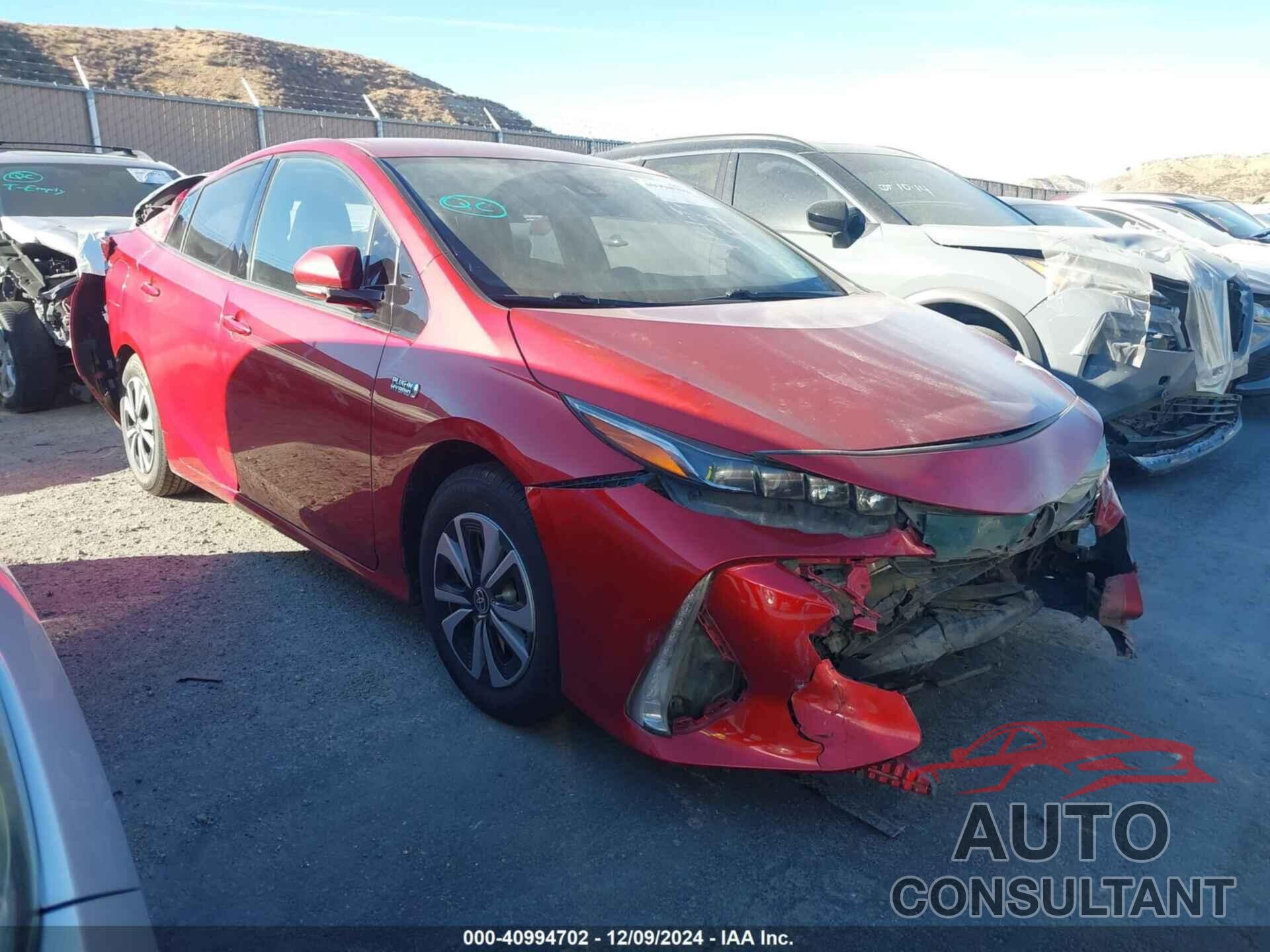 TOYOTA PRIUS PRIME 2018 - JTDKARFP2J3077757