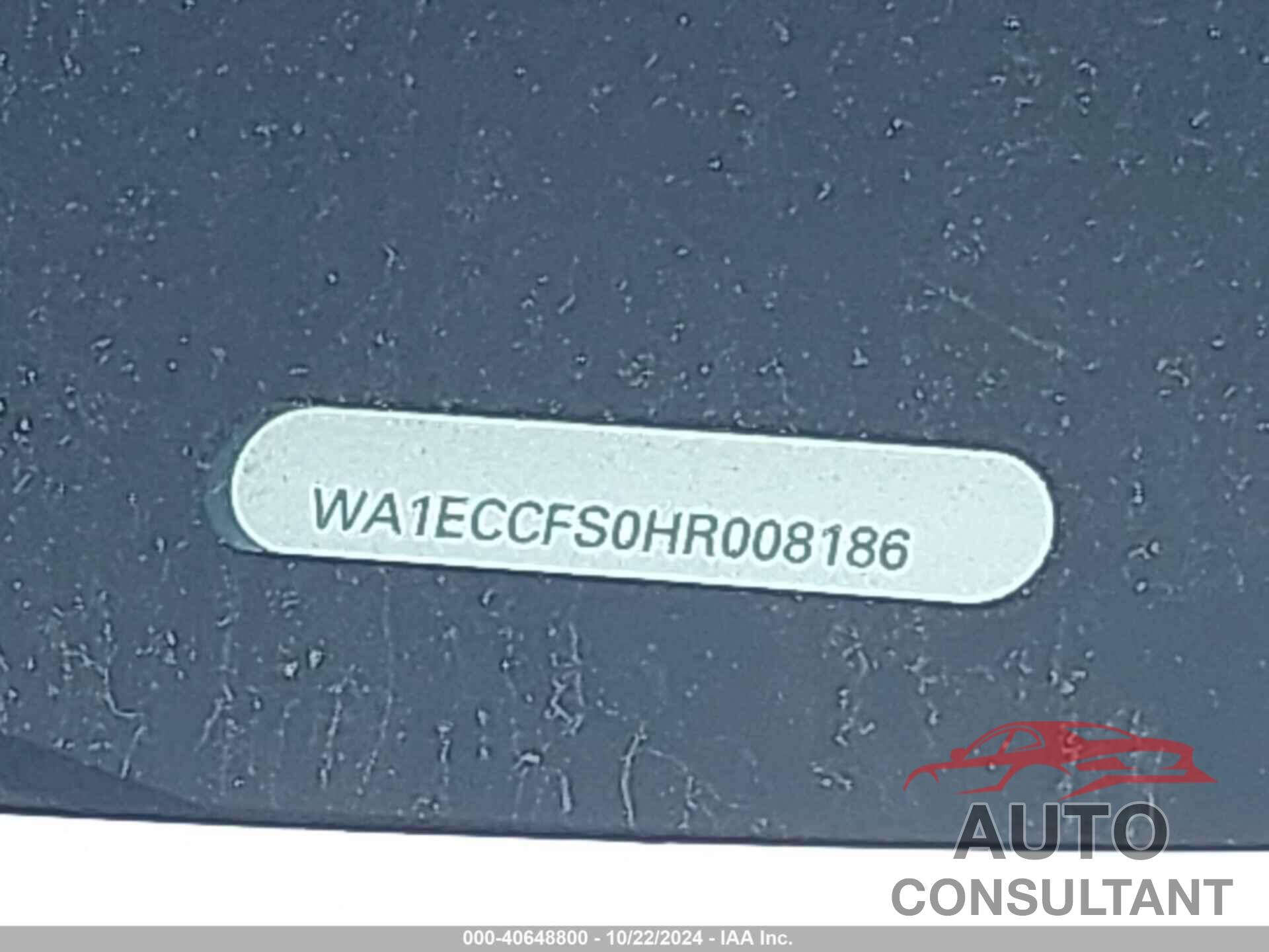 AUDI Q3 2017 - WA1ECCFS0HR008186