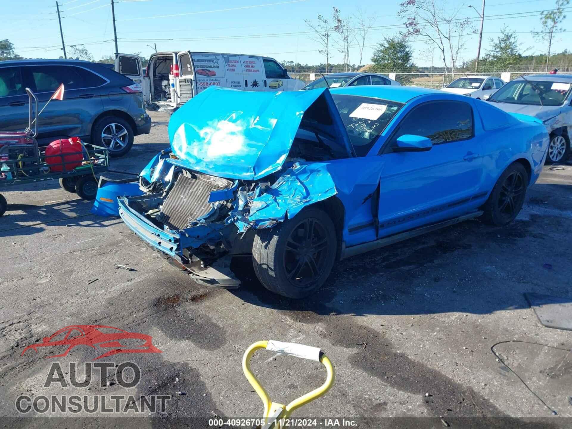 FORD MUSTANG 2012 - 1ZVBP8AM2C5233385