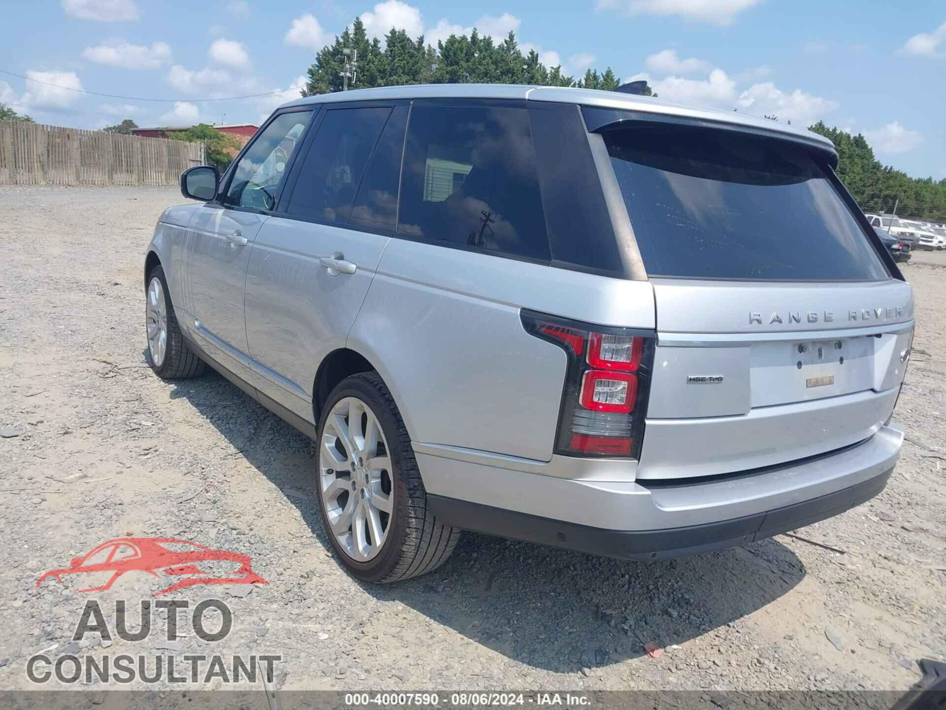 LAND ROVER RANGE ROVER 2017 - SALGS2FK3HA347835