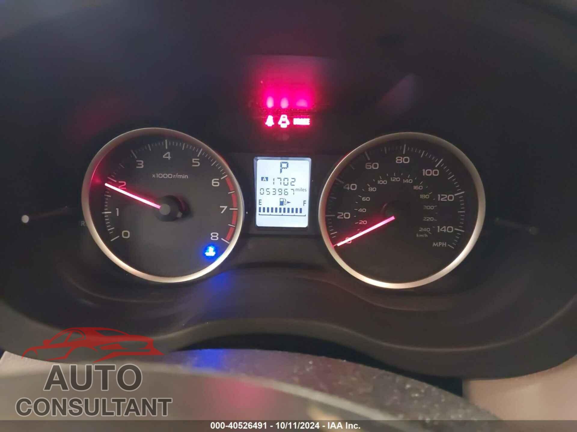 SUBARU FORESTER 2015 - JF2SJADC4FH464775