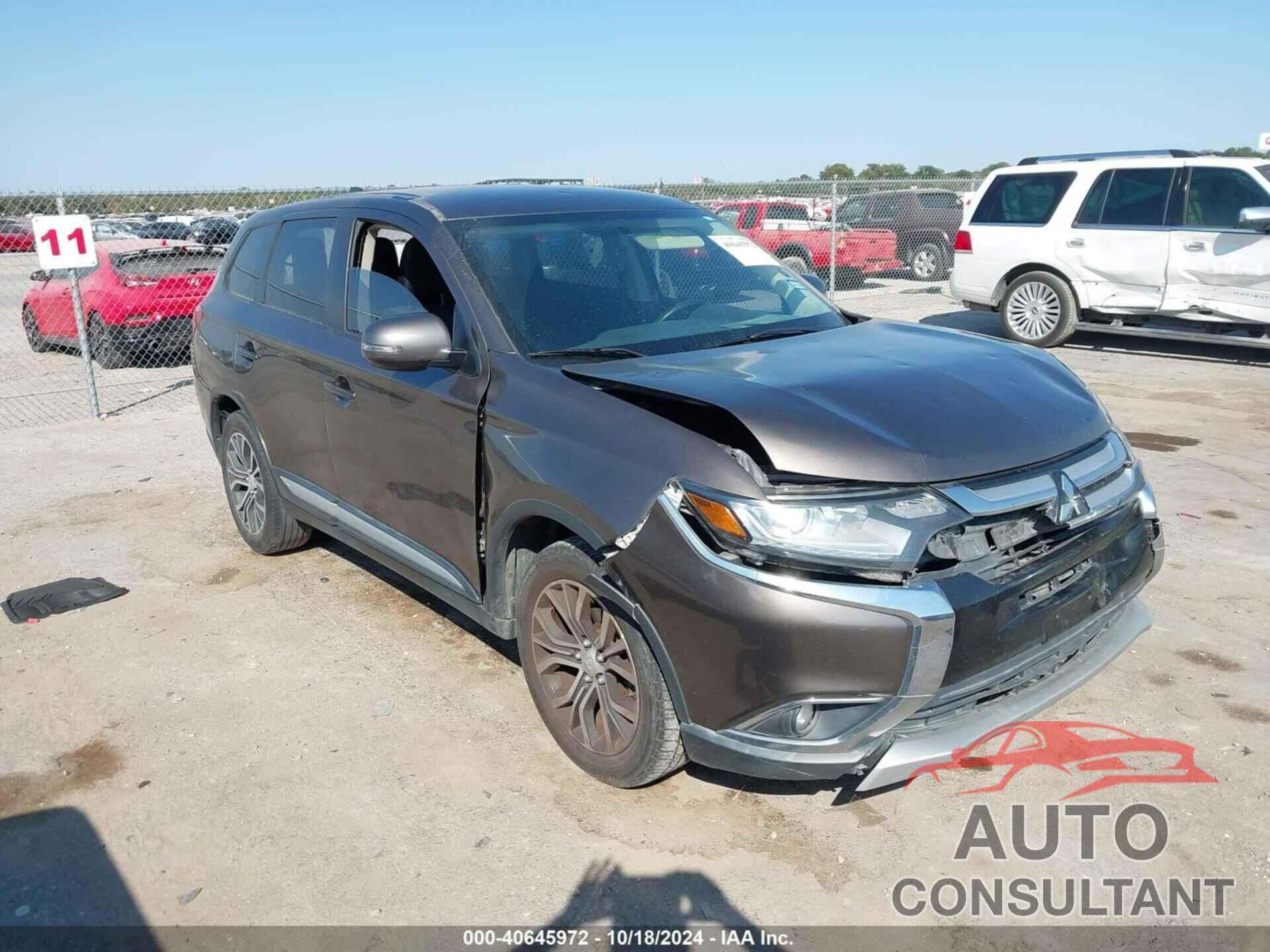 MITSUBISHI OUTLANDER 2017 - JA4AD3A35HZ054866