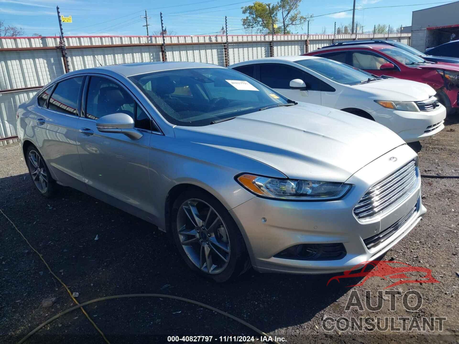 FORD FUSION 2013 - 3FA6P0K92DR360366