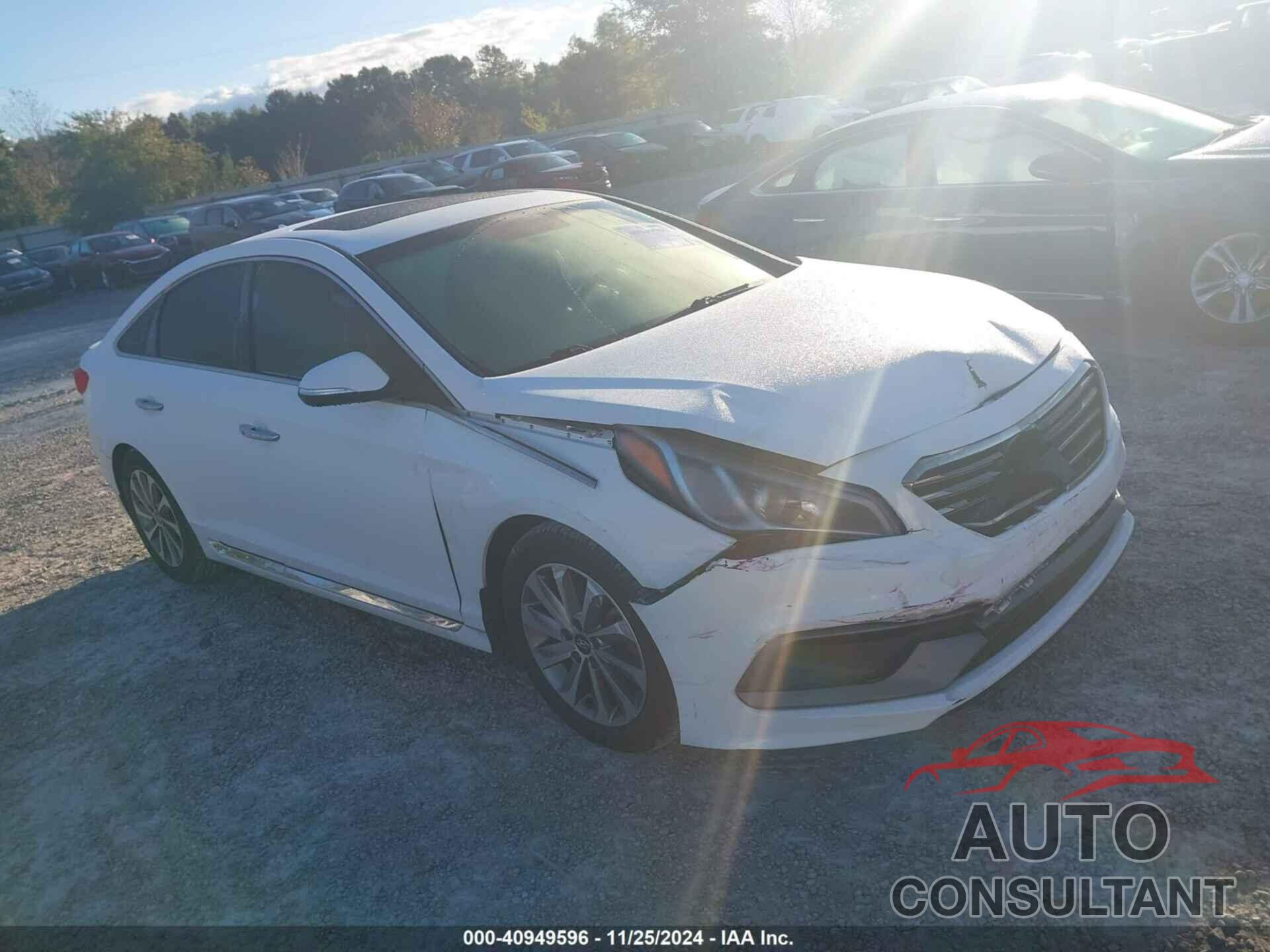 HYUNDAI SONATA 2017 - 5NPE34AF0HH588925