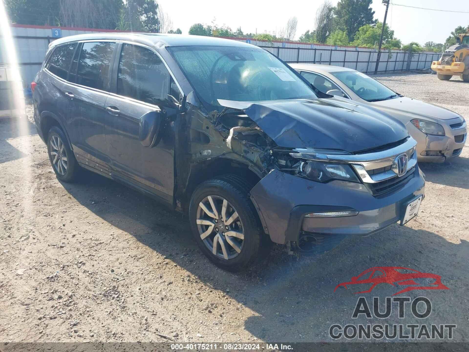 HONDA PILOT 2019 - 5FNYF5H39KB041146