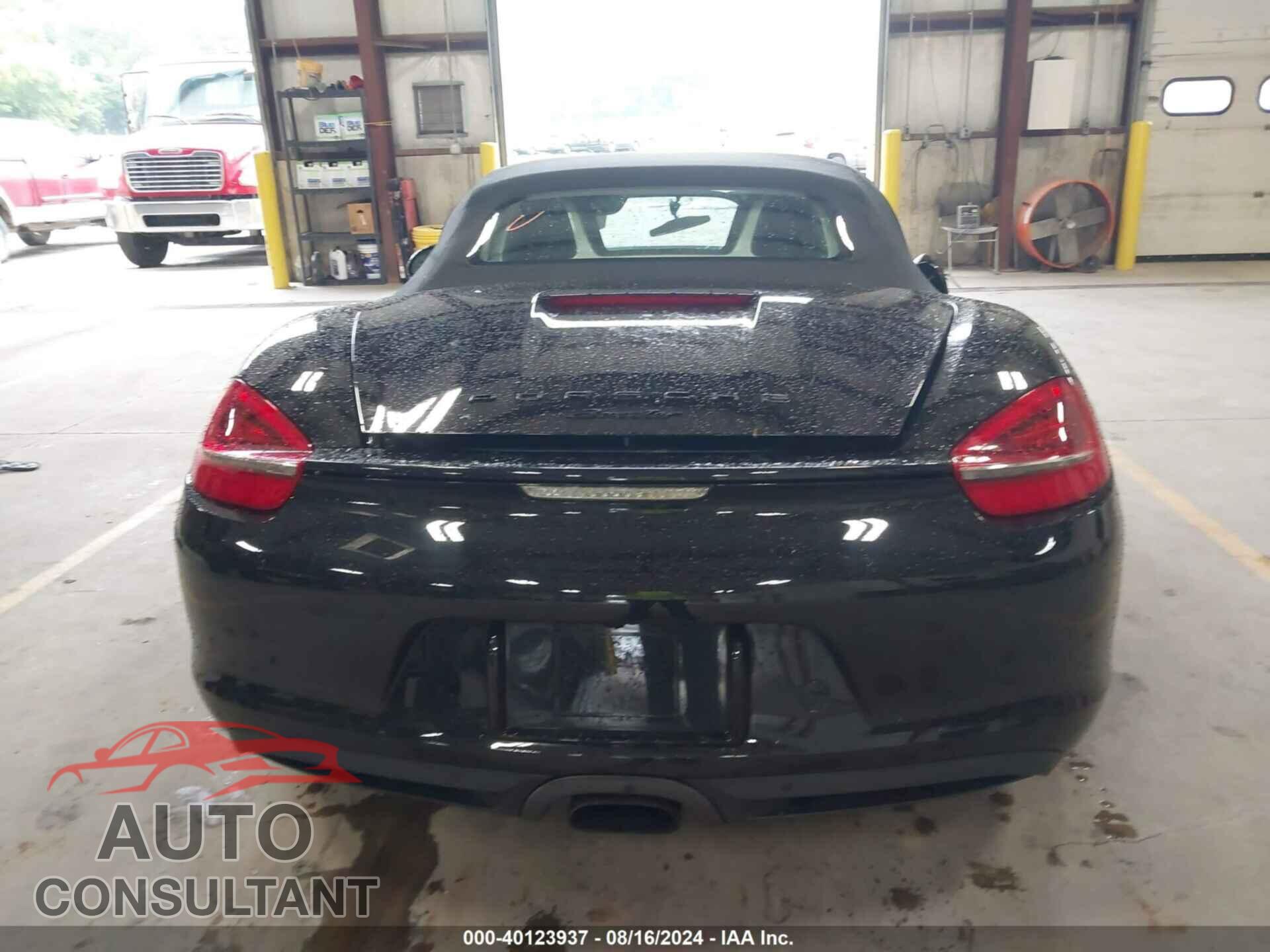 PORSCHE BOXSTER 2016 - WP0CA2A87GS120418
