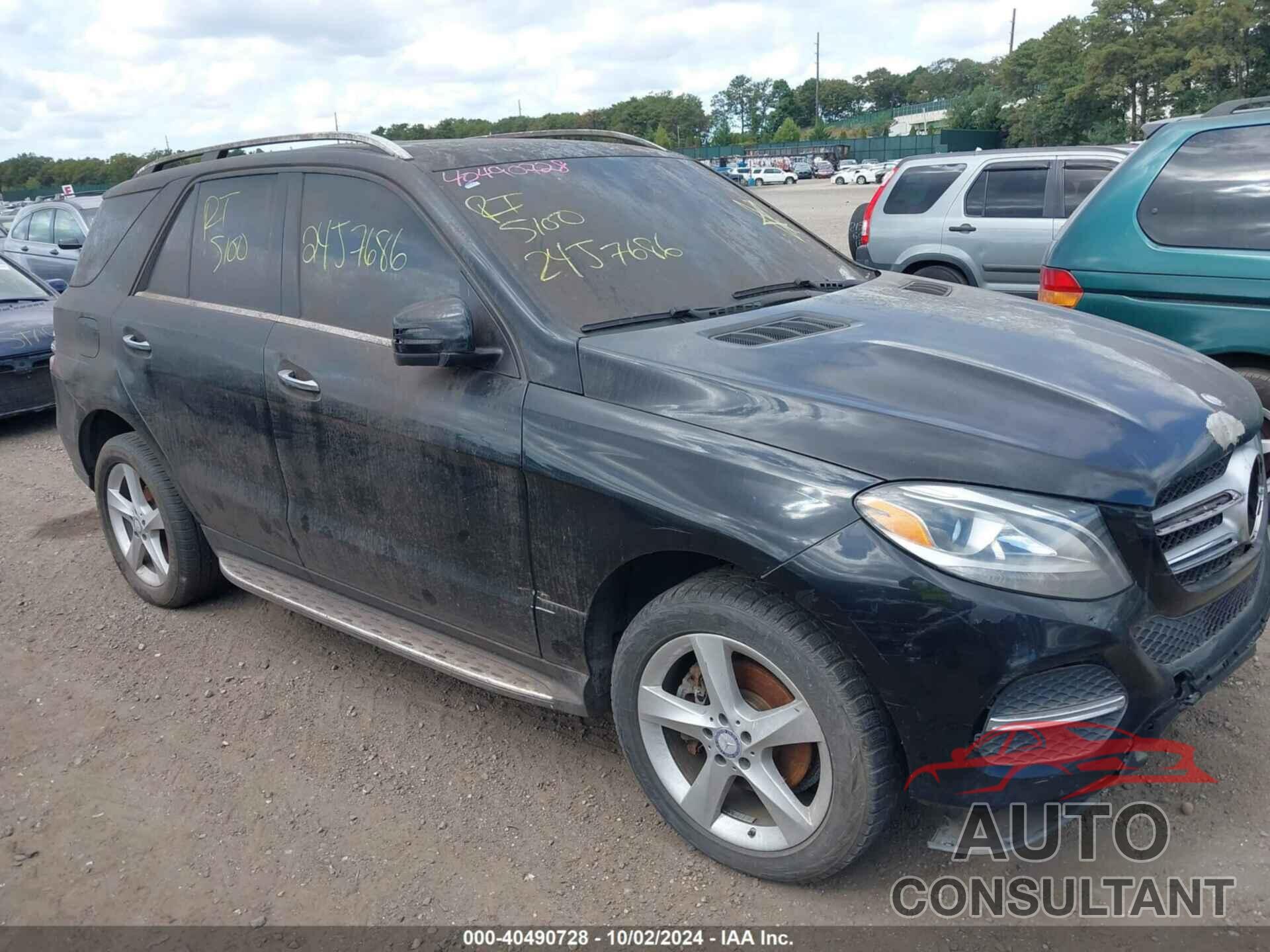 MERCEDES-BENZ GLE 350 2017 - 4JGDA5HB0HA899039