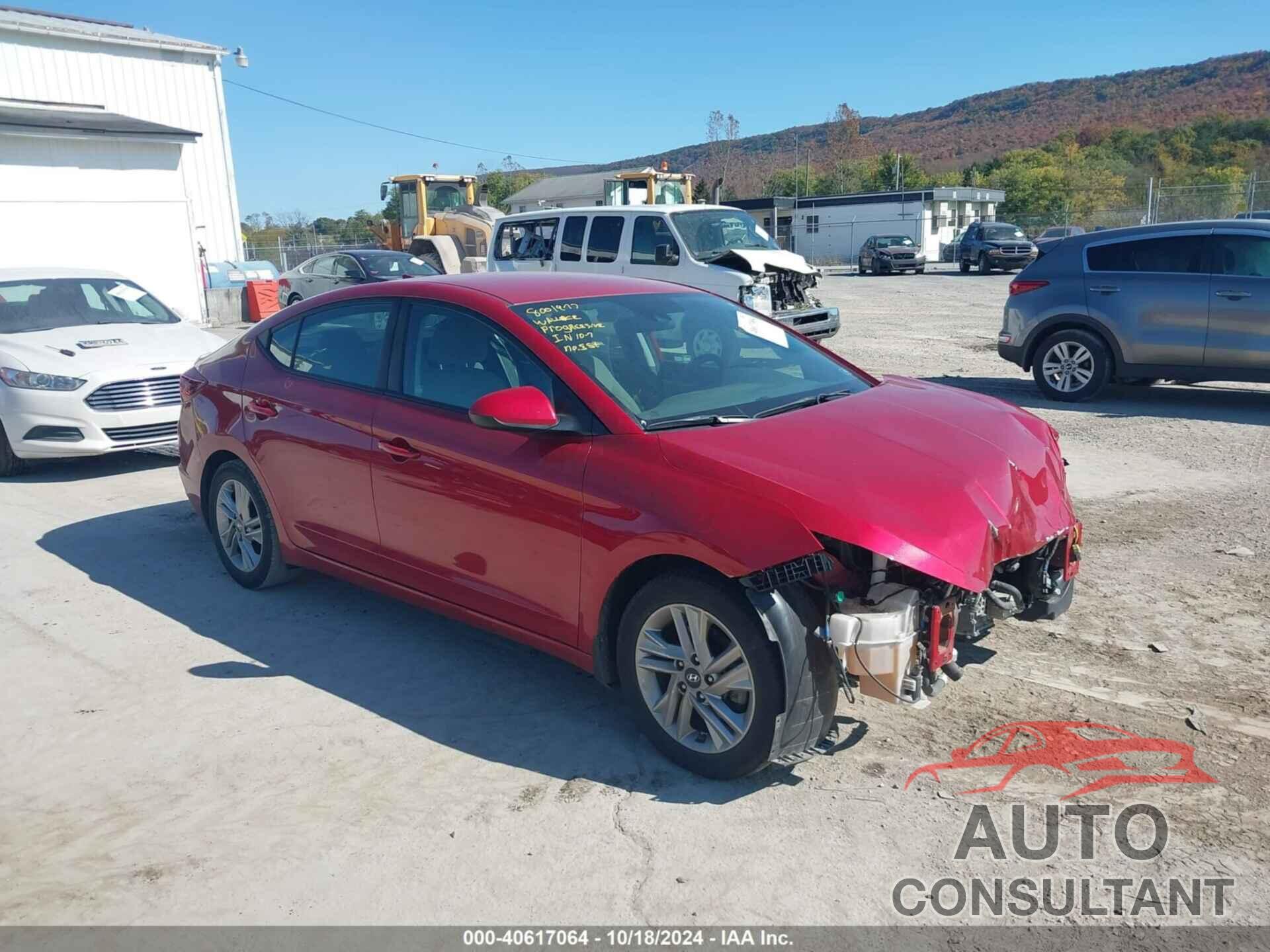HYUNDAI ELANTRA 2020 - 5NPD84LF2LH533637
