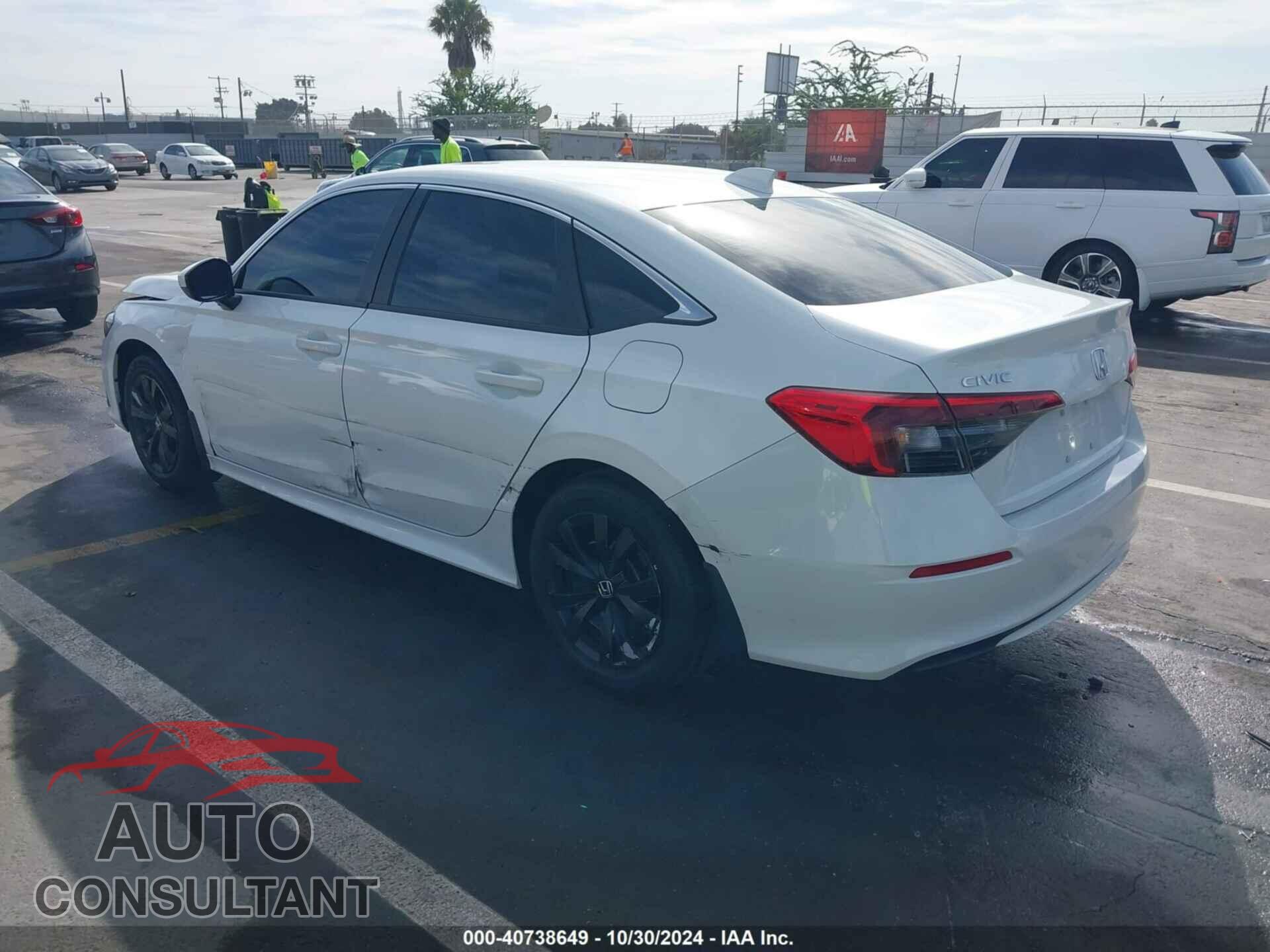 HONDA CIVIC 2022 - 2HGFE2F25NH549200