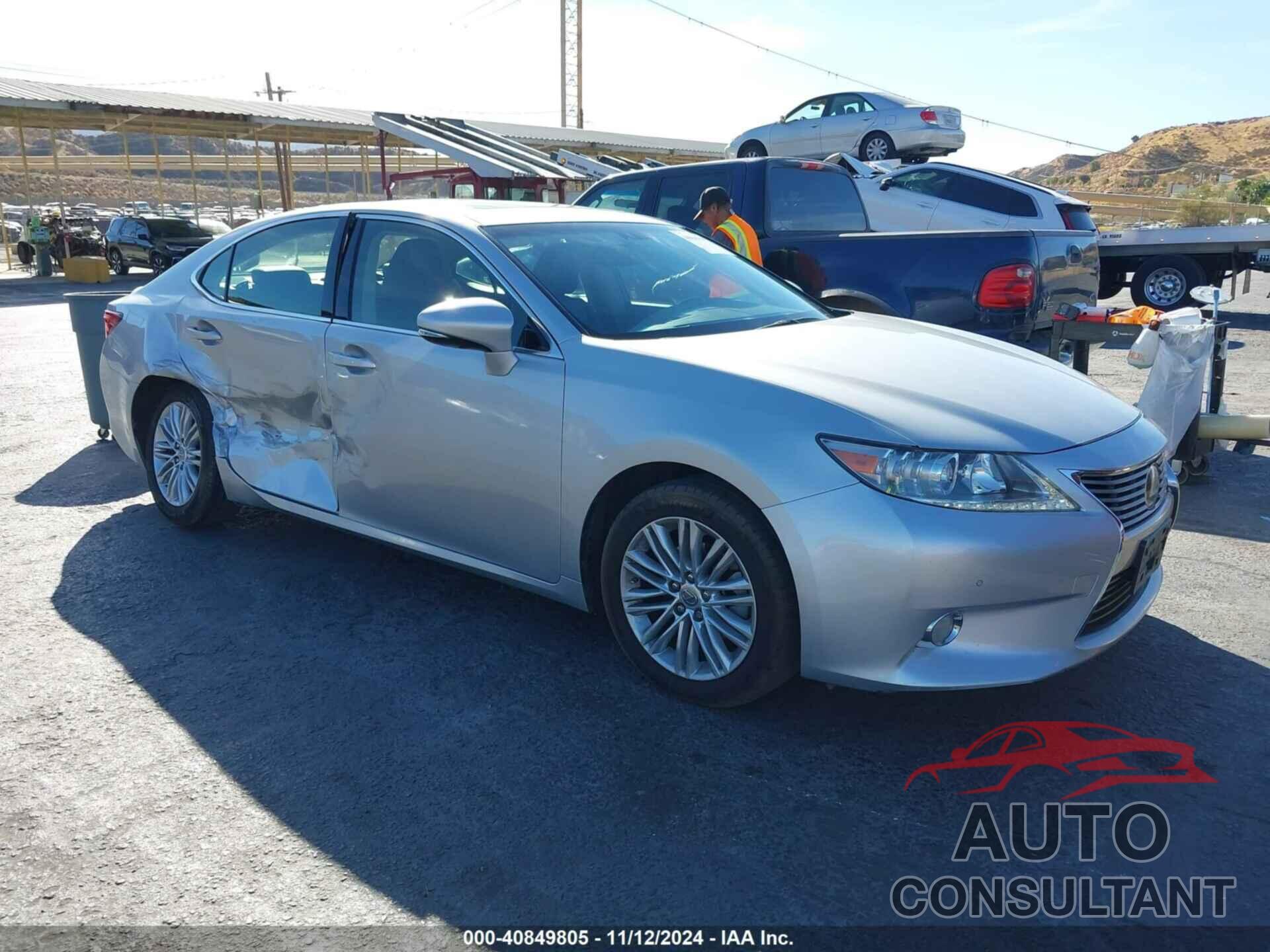 LEXUS ES 350 2013 - JTHBK1GG9D2072674