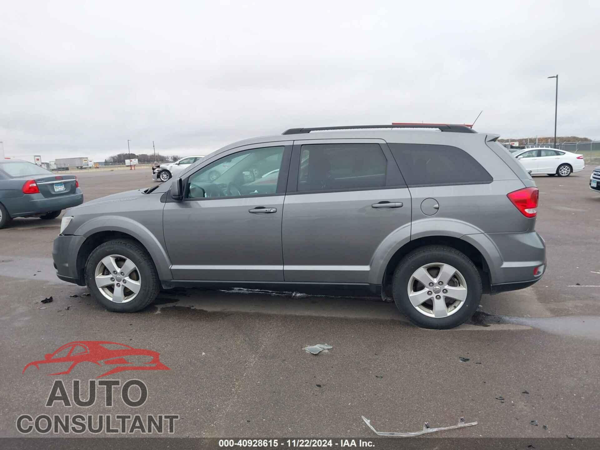 DODGE JOURNEY 2012 - 3C4PDCBG9CT271161