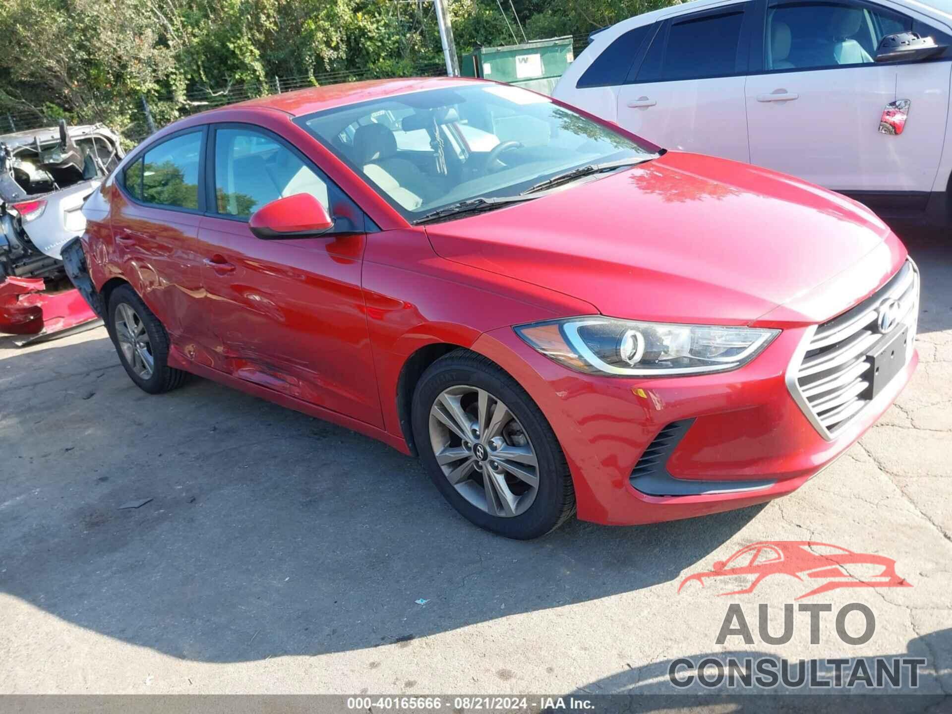 HYUNDAI ELANTRA 2017 - 5NPD84LF4HH042722