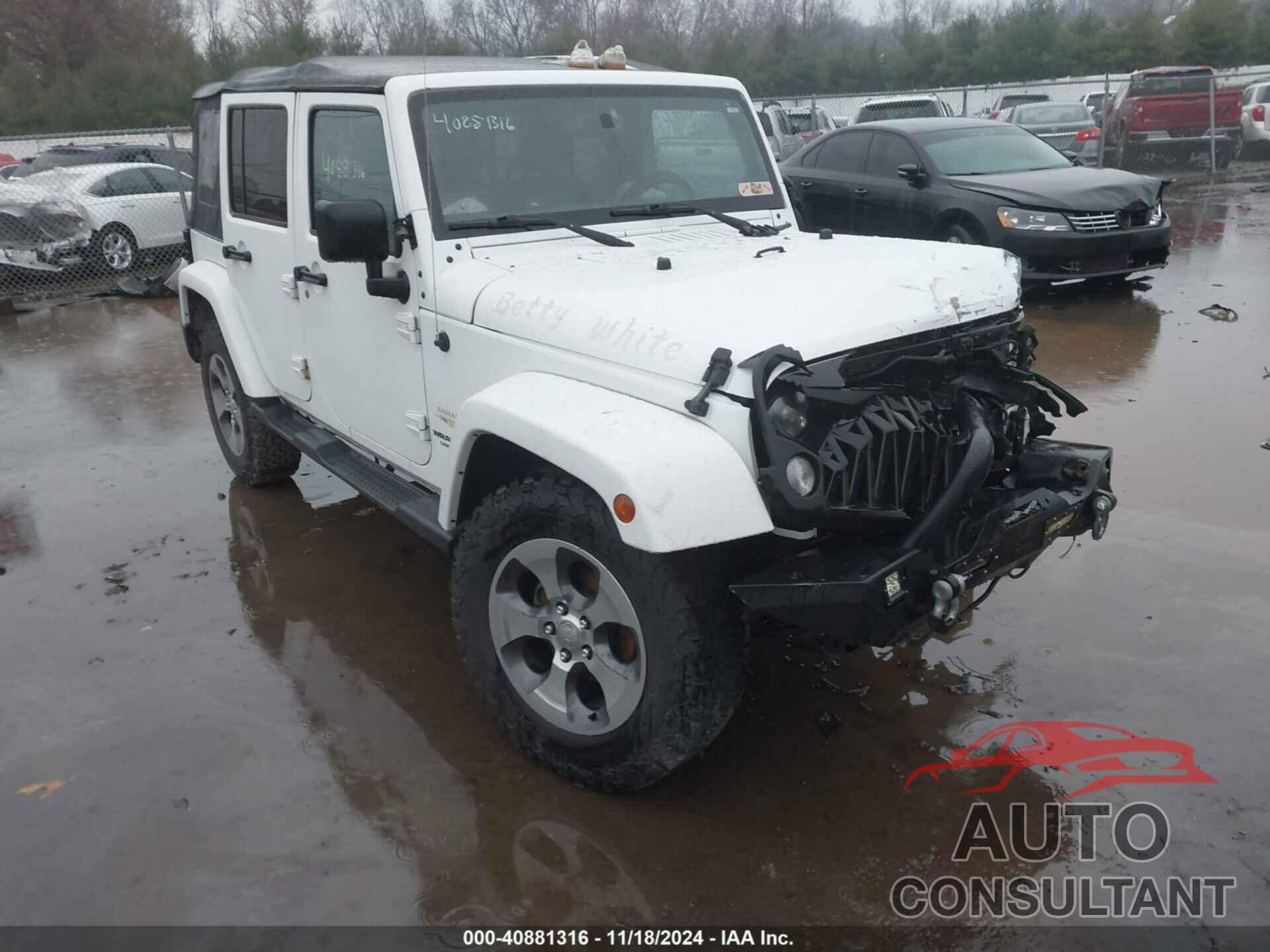 JEEP WRANGLER UNLIMITED 2015 - 1C4BJWEG4FL748885