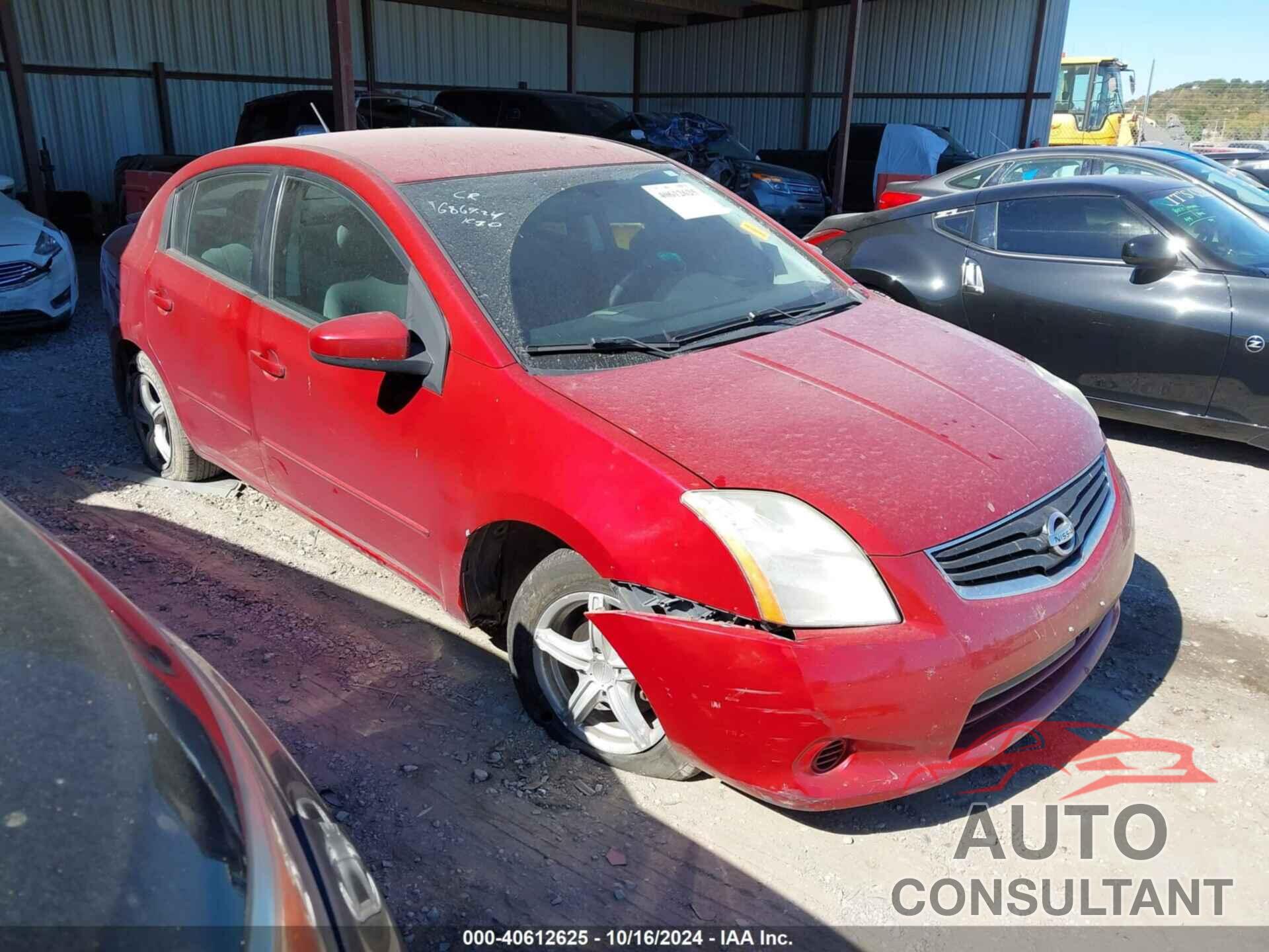 NISSAN SENTRA 2012 - 3N1AB6AP6CL670515