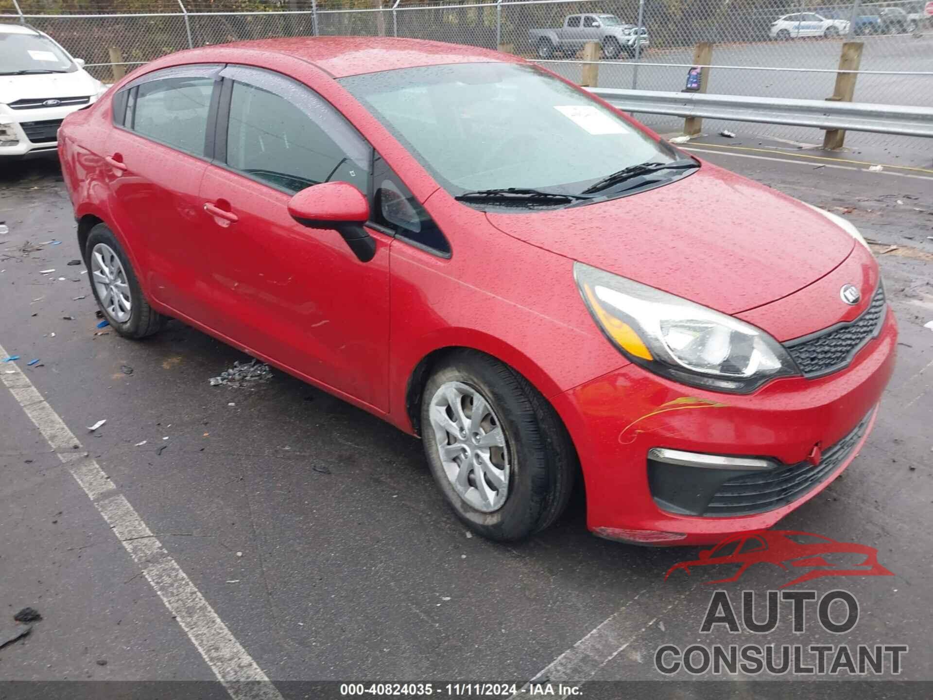 KIA RIO 2017 - KNADM4A3XH6012099