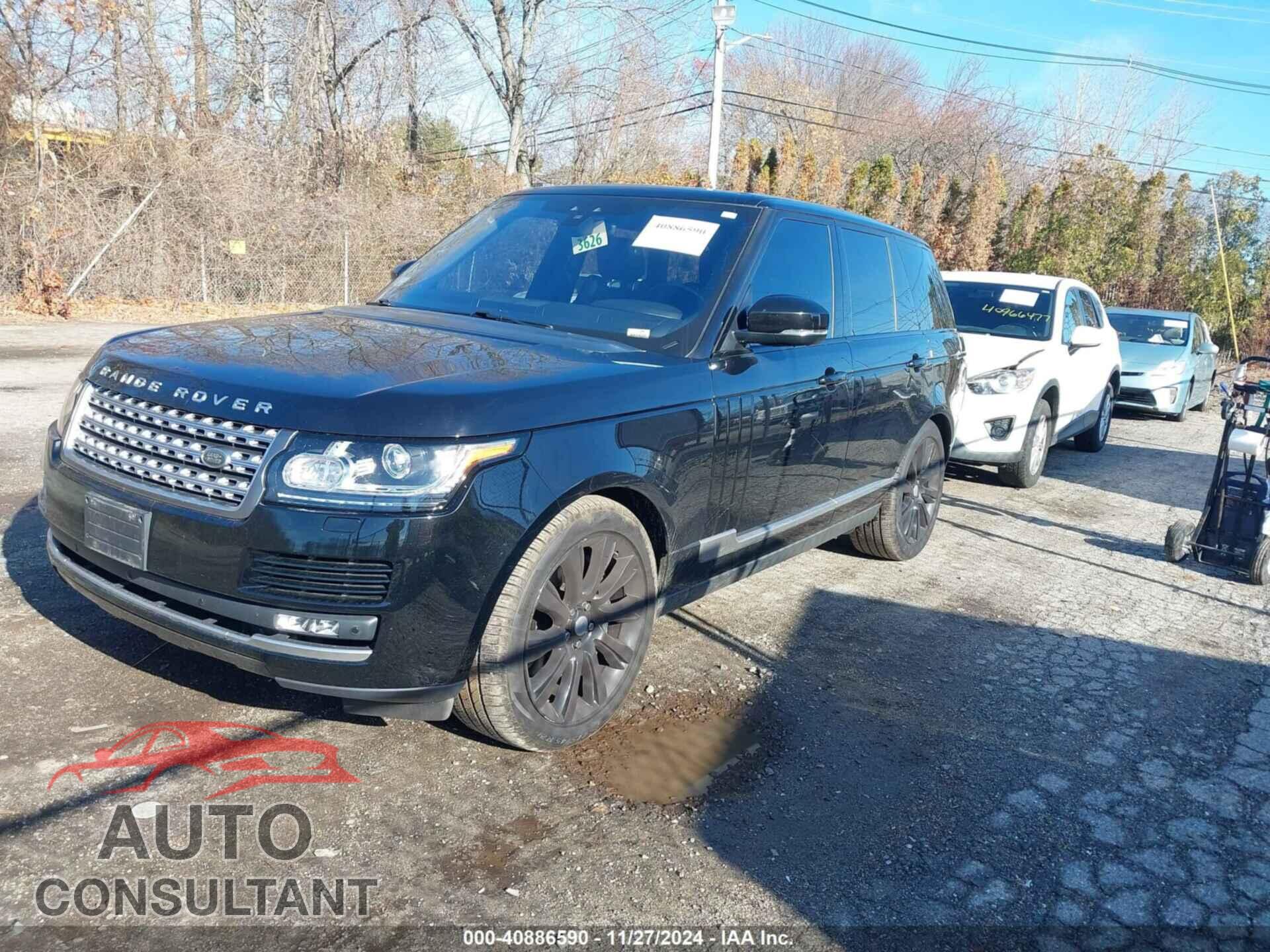 LAND ROVER RANGE ROVER 2017 - SALGS2FE9HA328233