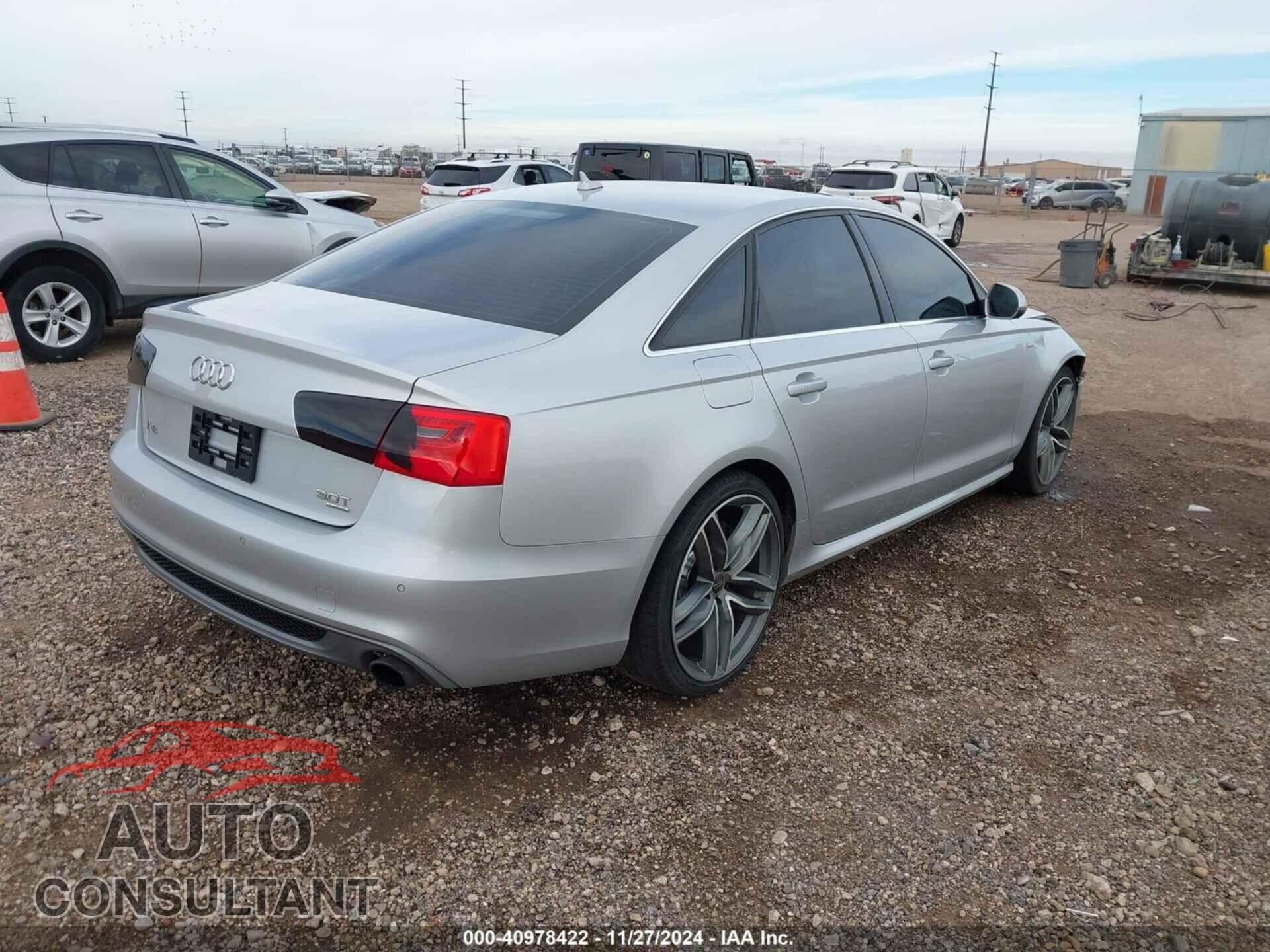 AUDI A6 2013 - WAUJGAFC8DN015066