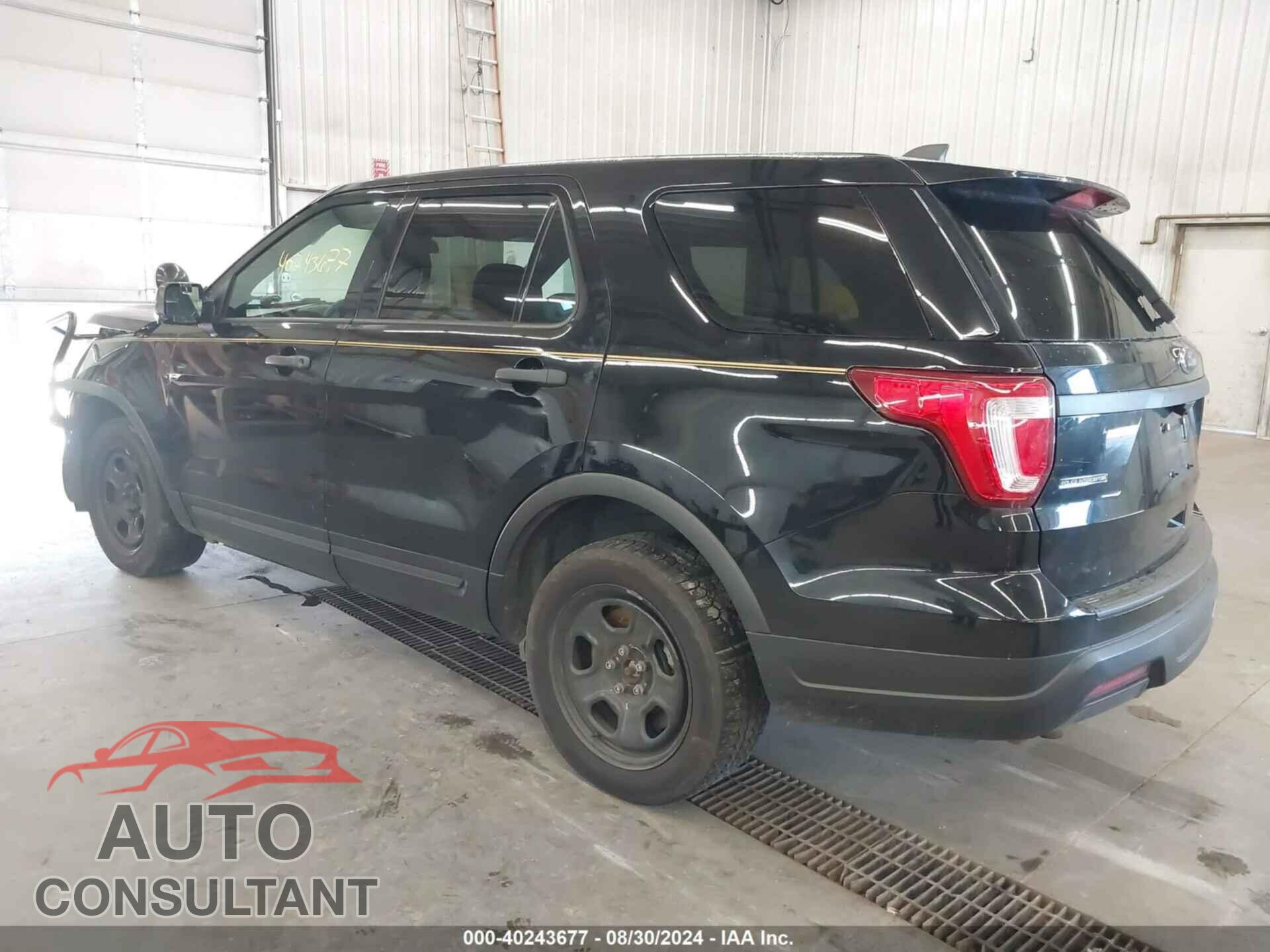 FORD POLICE INTERCEPTOR UTILITY 2018 - 1FM5K8AR3JGB12453