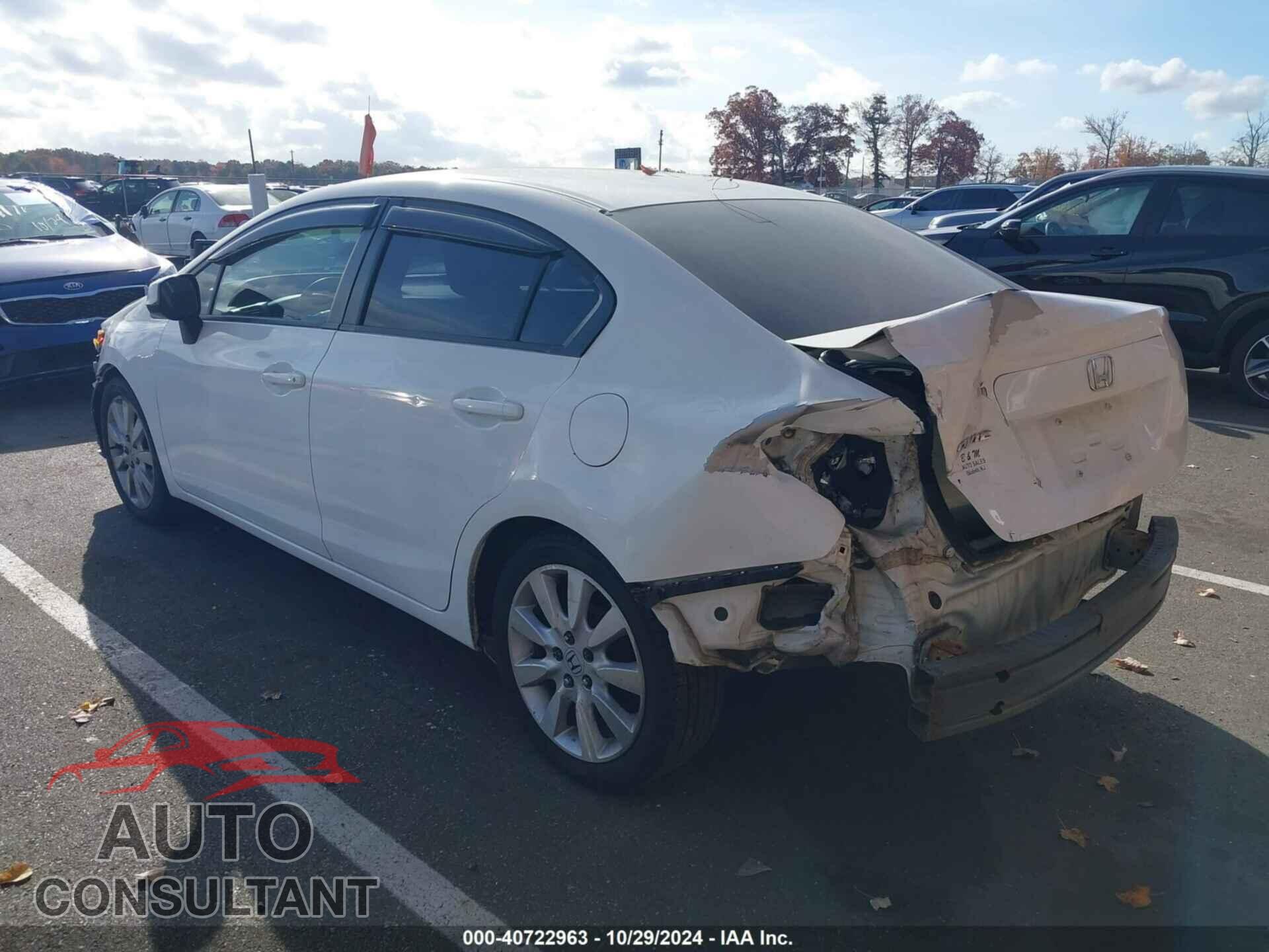 HONDA CIVIC 2012 - 19XFB2F53CE334621