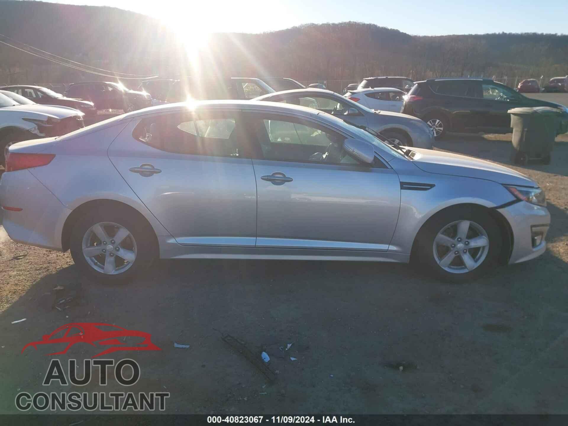 KIA OPTIMA 2014 - KNAGM4A76E5472748