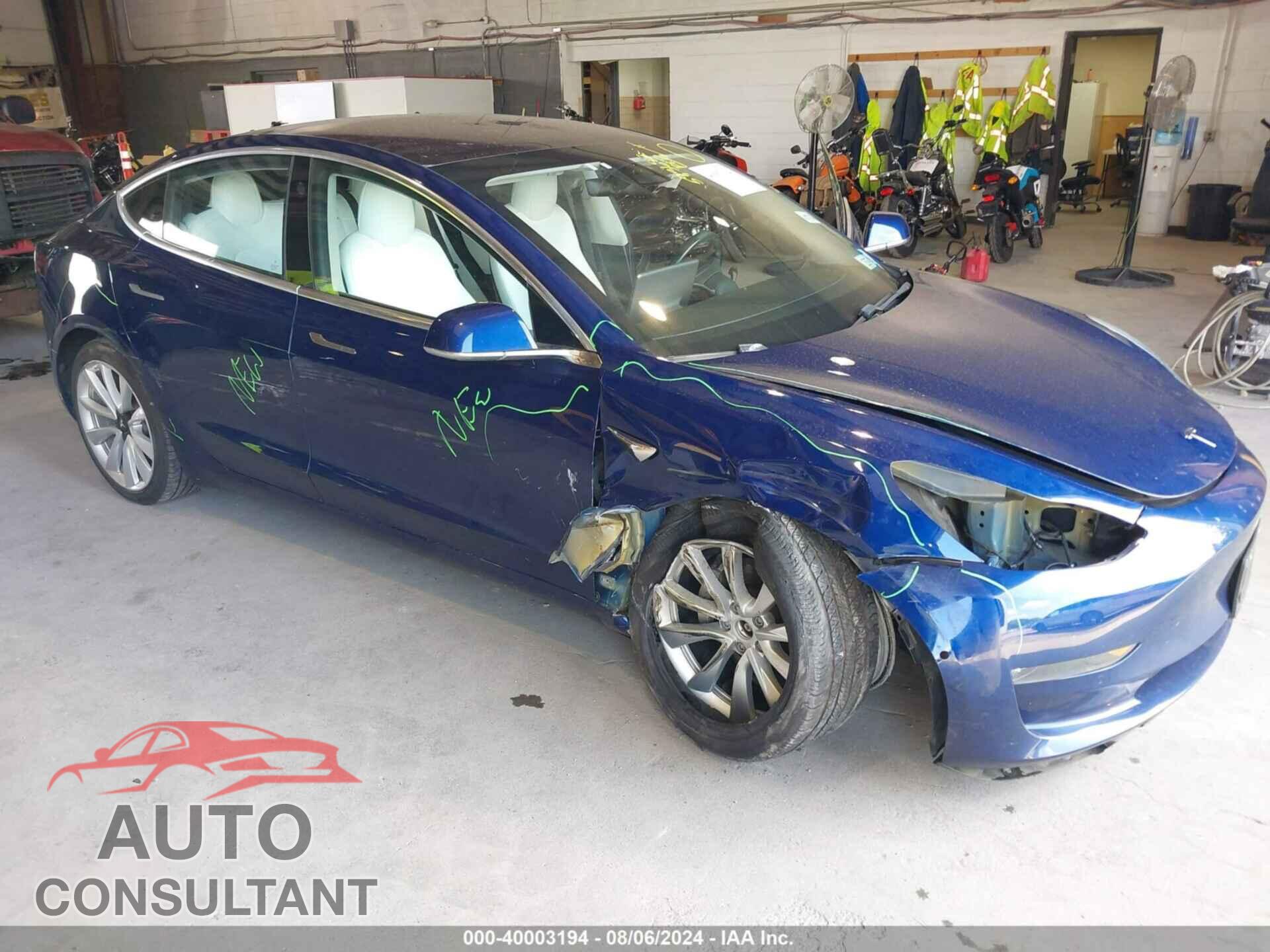 TESLA MODEL 3 2018 - 5YJ3E1EB2JF097736