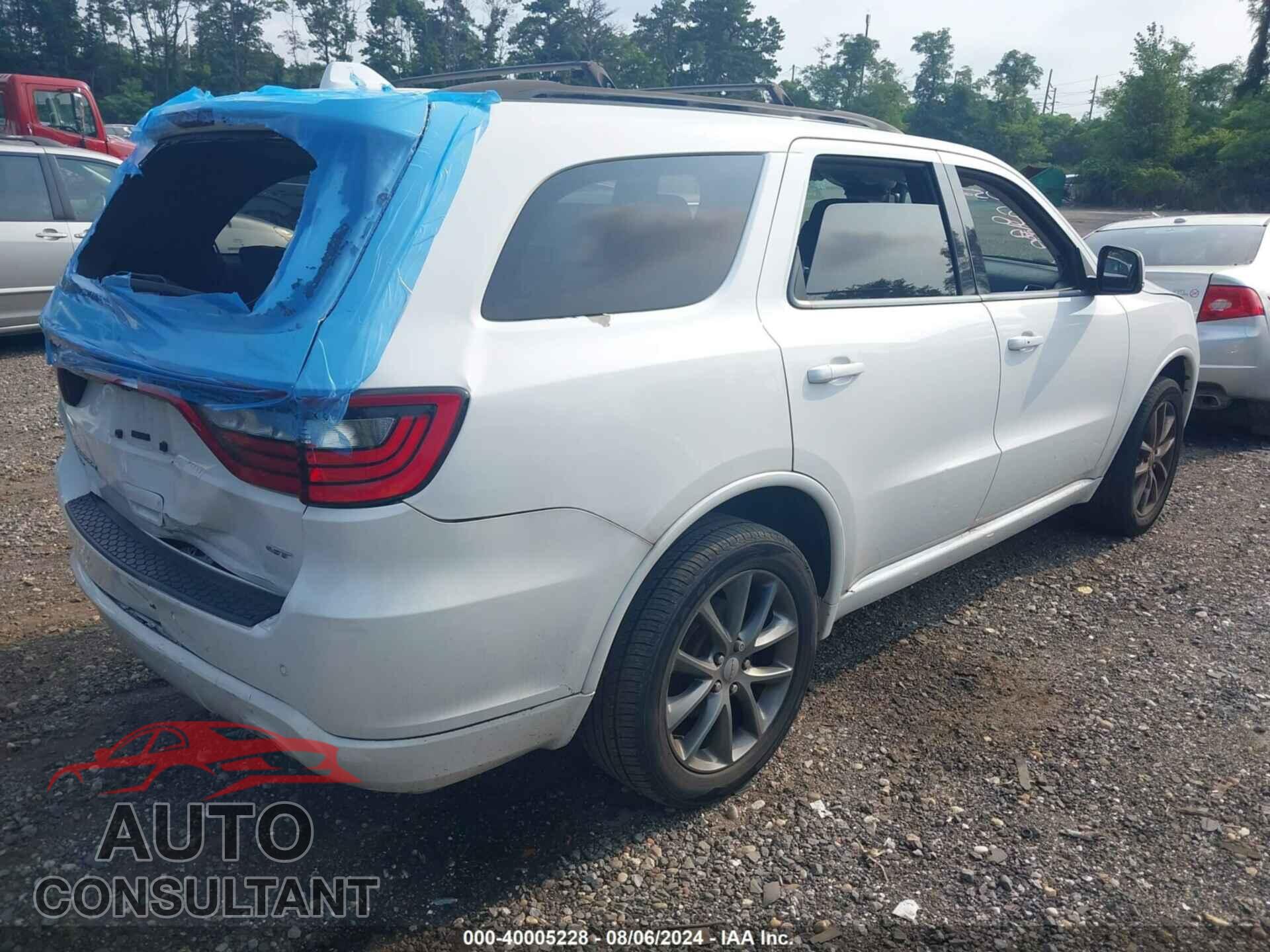 DODGE DURANGO 2017 - 1C4RDJDG3HC928887