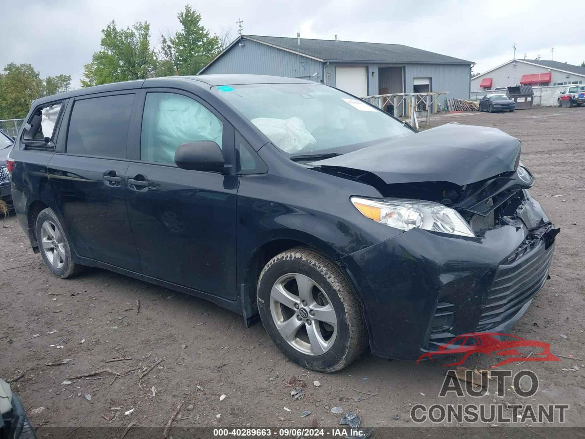 TOYOTA SIENNA 2019 - 5TDZZ3DC6KS976741