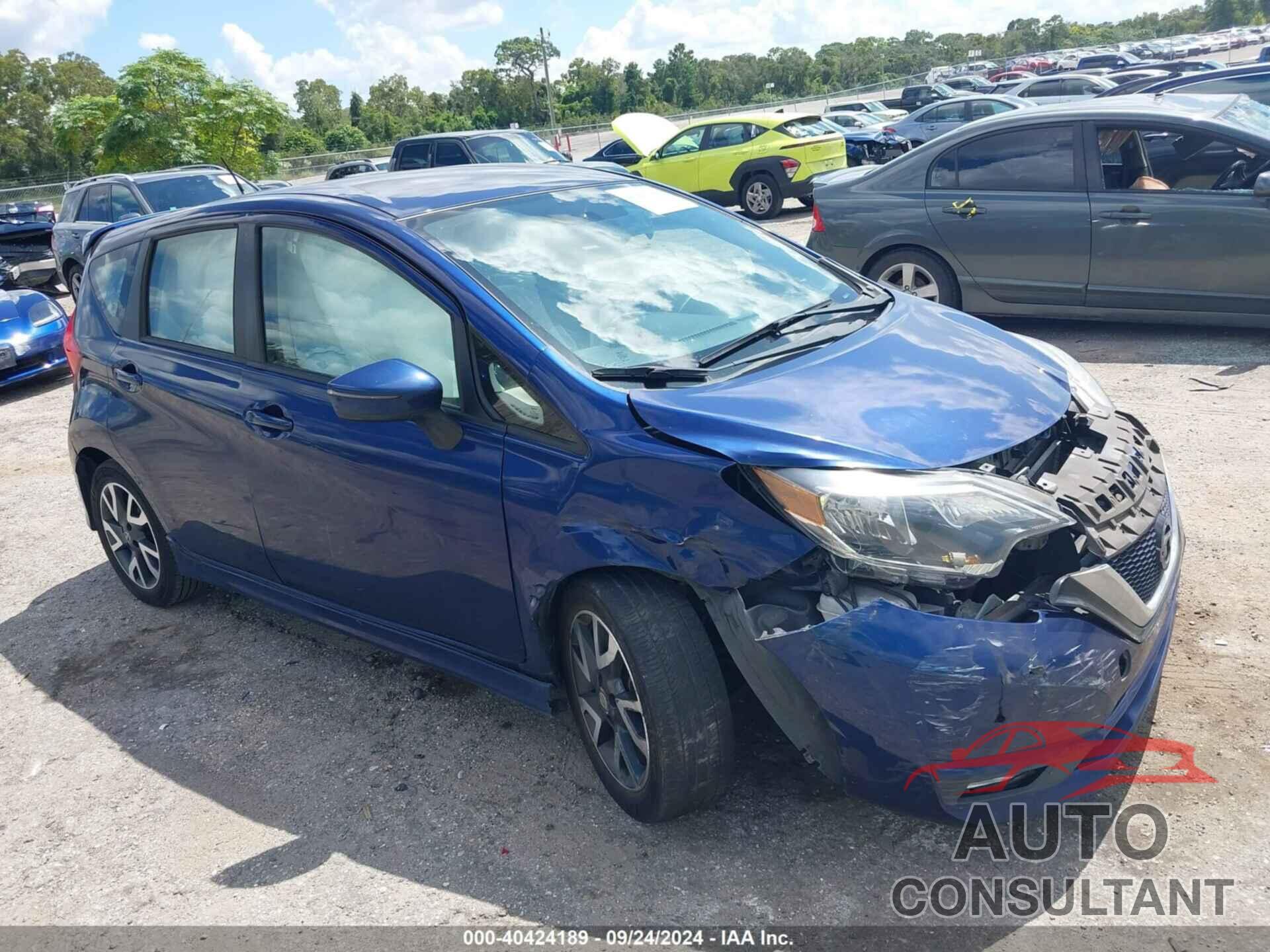 NISSAN VERSA NOTE 2017 - 3N1CE2CP7HL368597