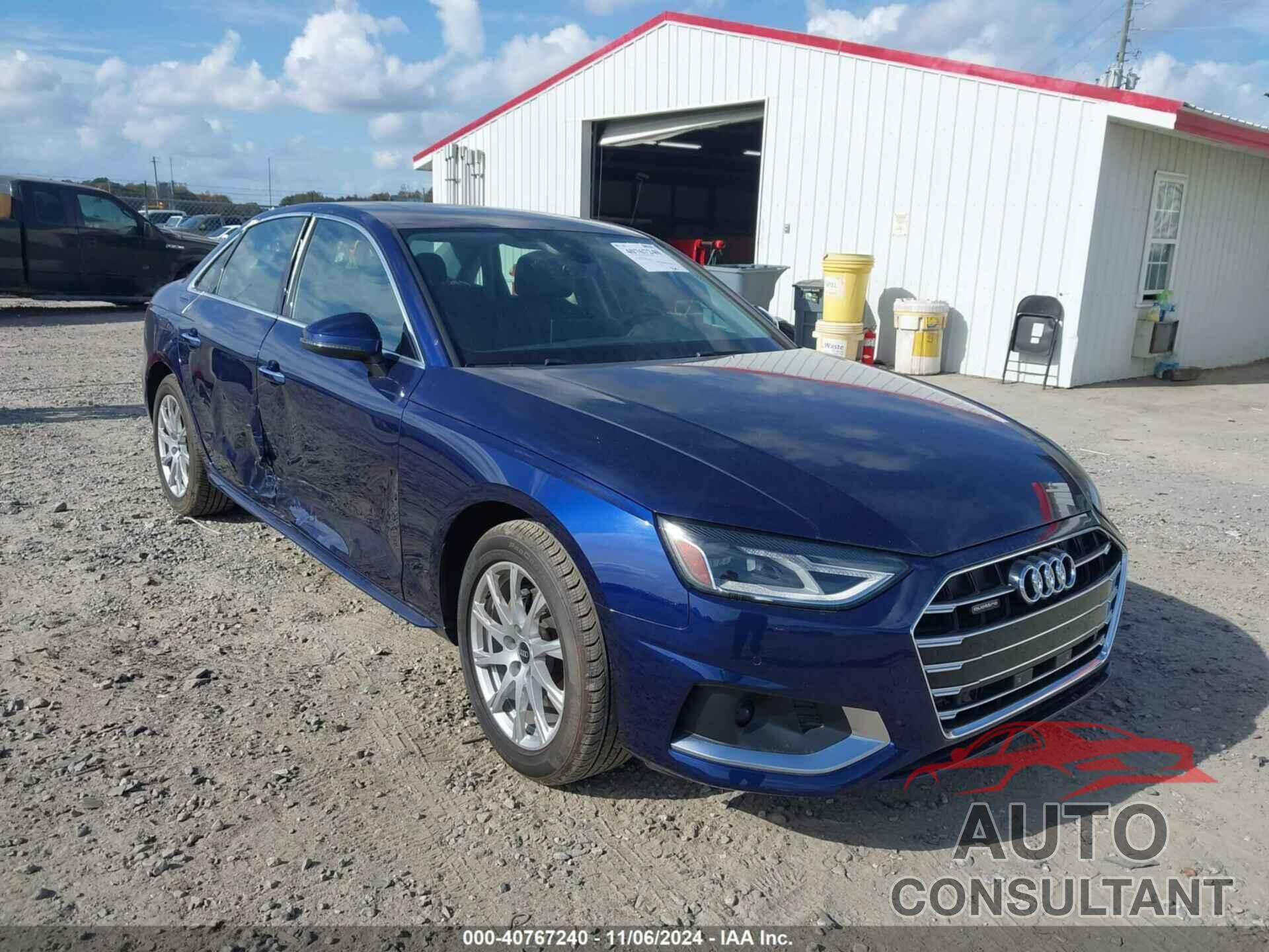 AUDI A4 2021 - WAUABAF43MA072595