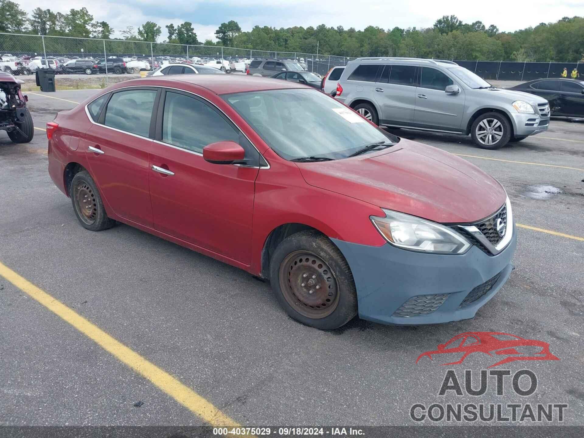 NISSAN SENTRA 2016 - 3N1AB7AP2GL652251