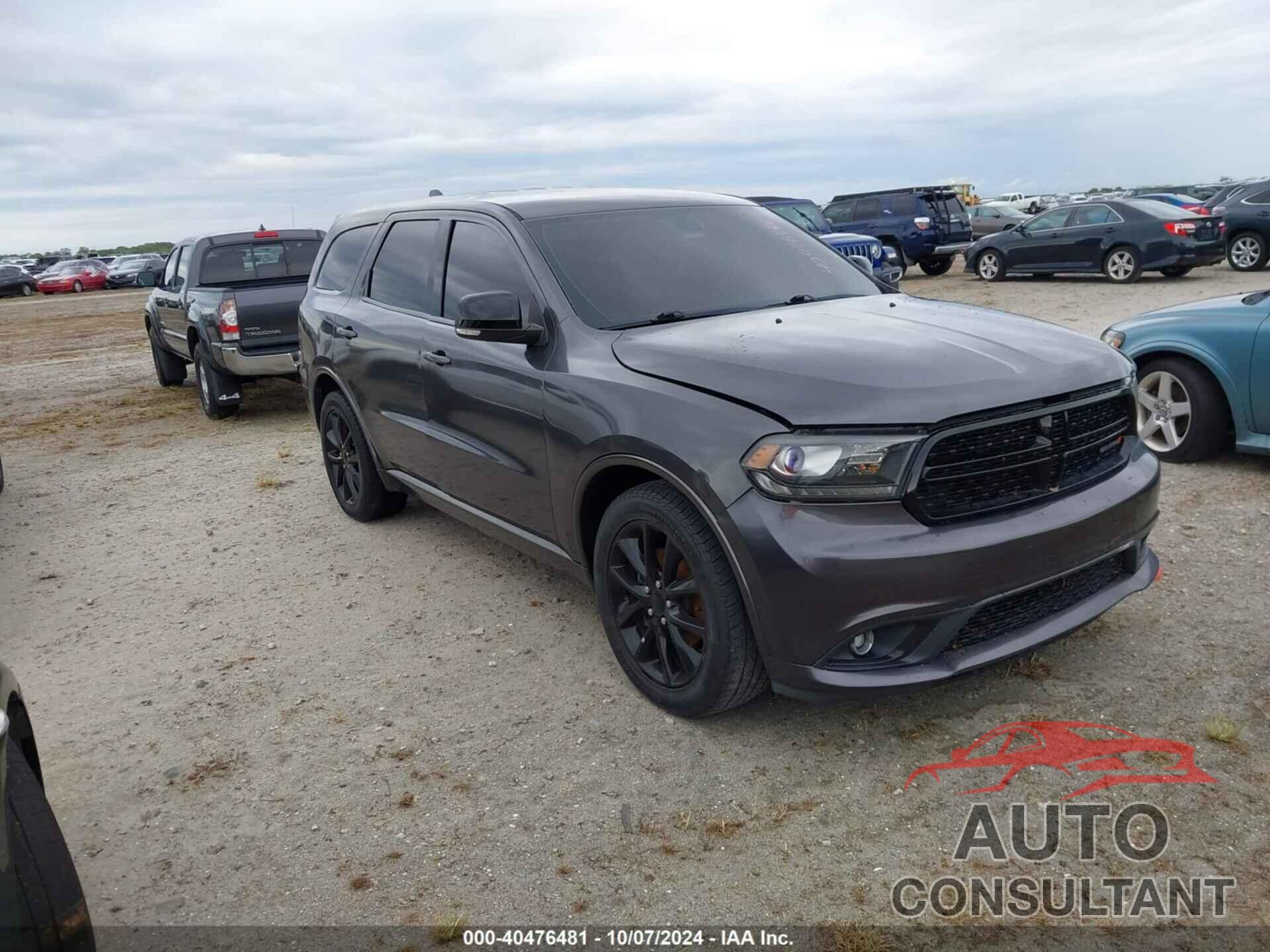 DODGE DURANGO 2017 - 1C4RDHDG0HC944604