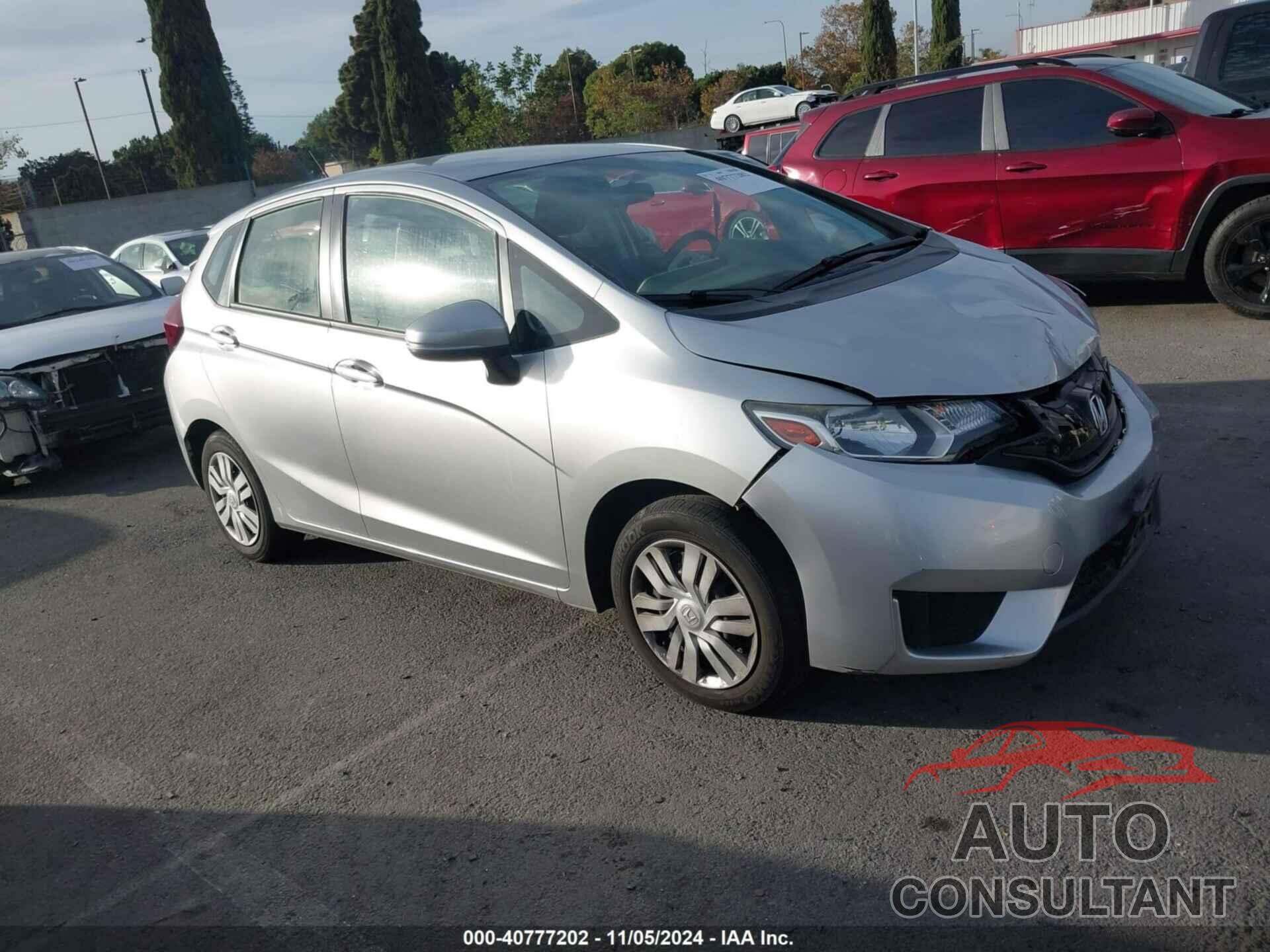 HONDA FIT 2016 - JHMGK5H58GX006652