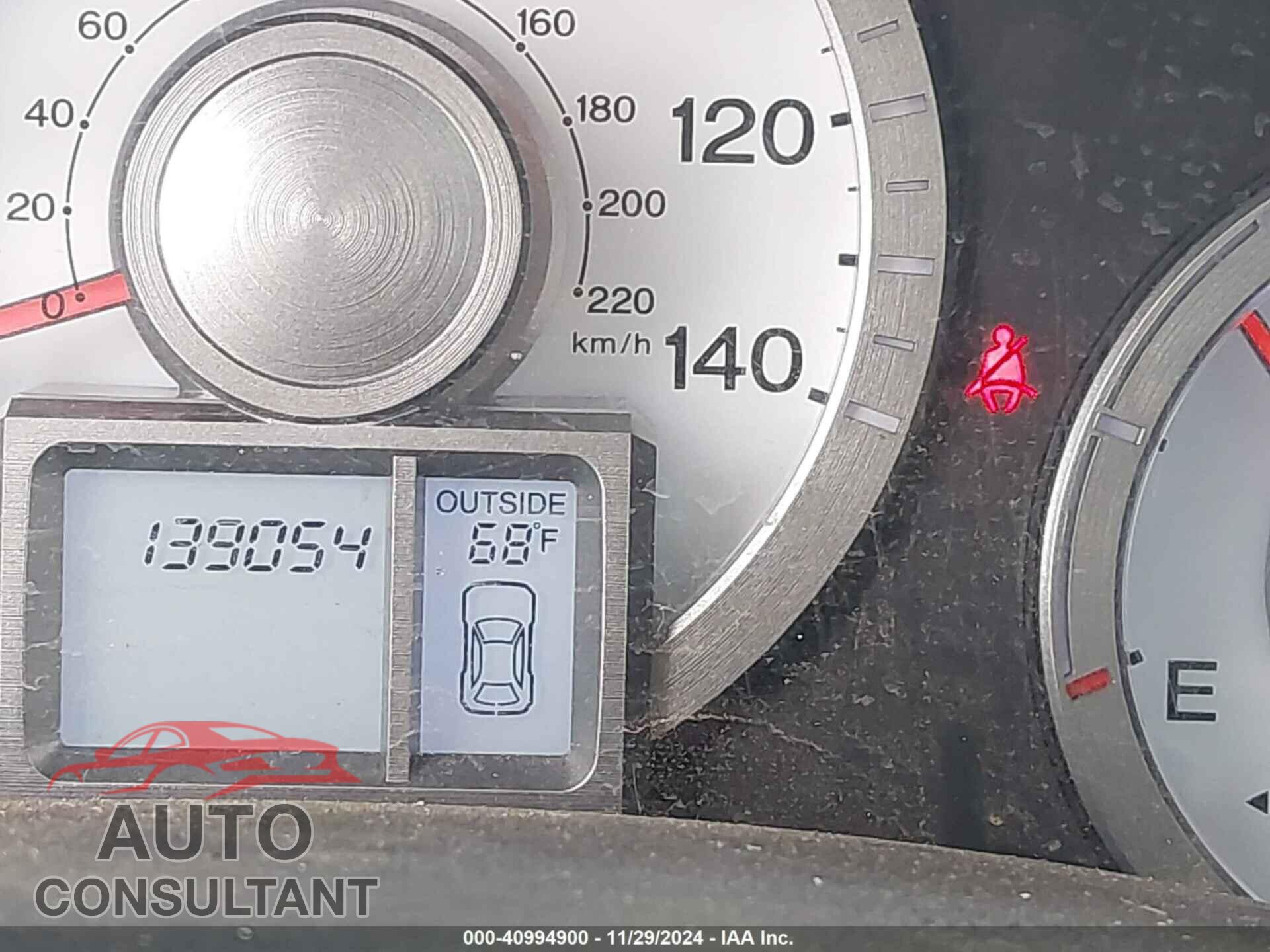 HONDA PILOT 2011 - 5FNYF3H56BB048402